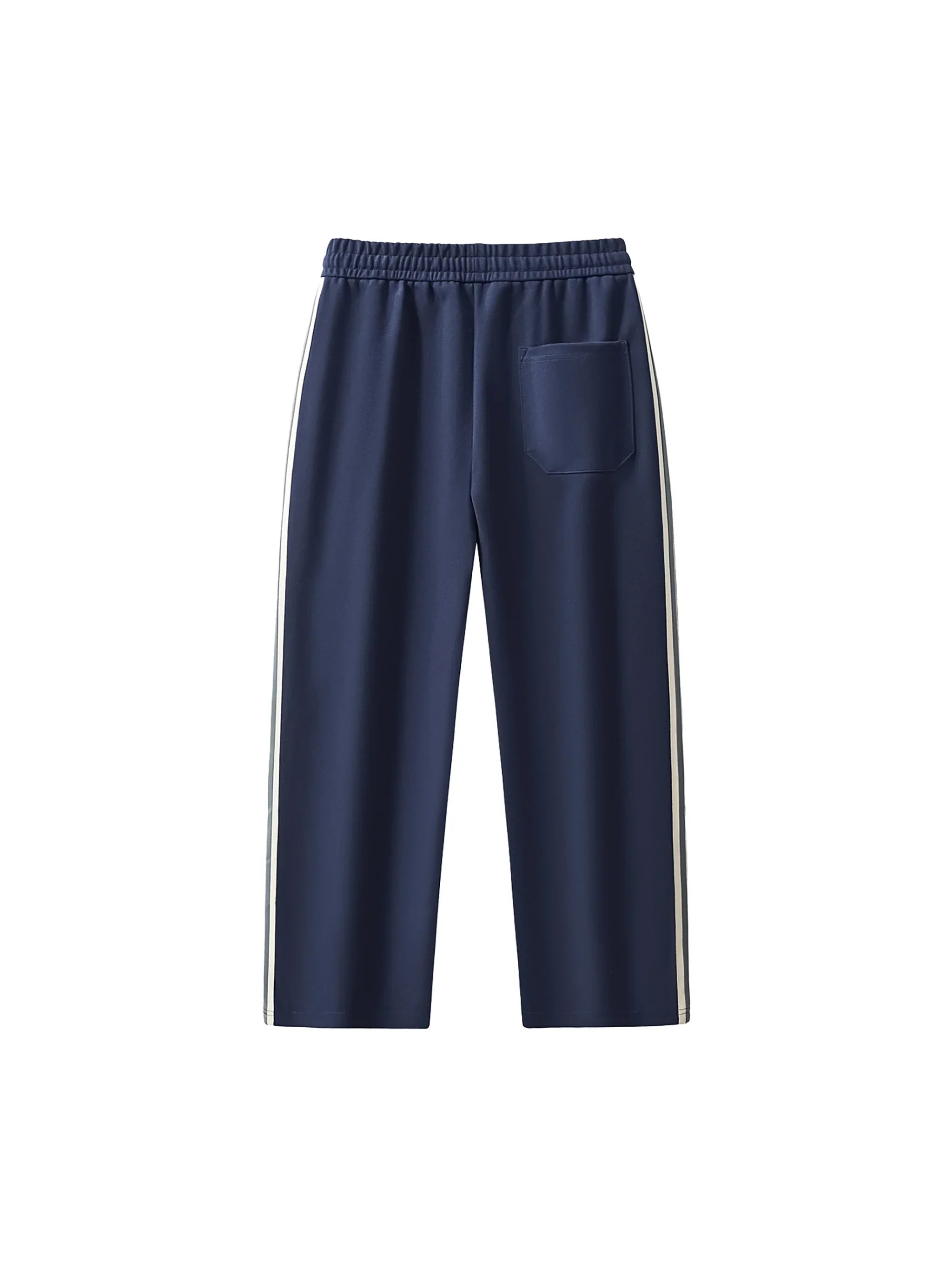 Motion Set X RisenRetro Contrast Side-Stripe Straight-Leg  Pants