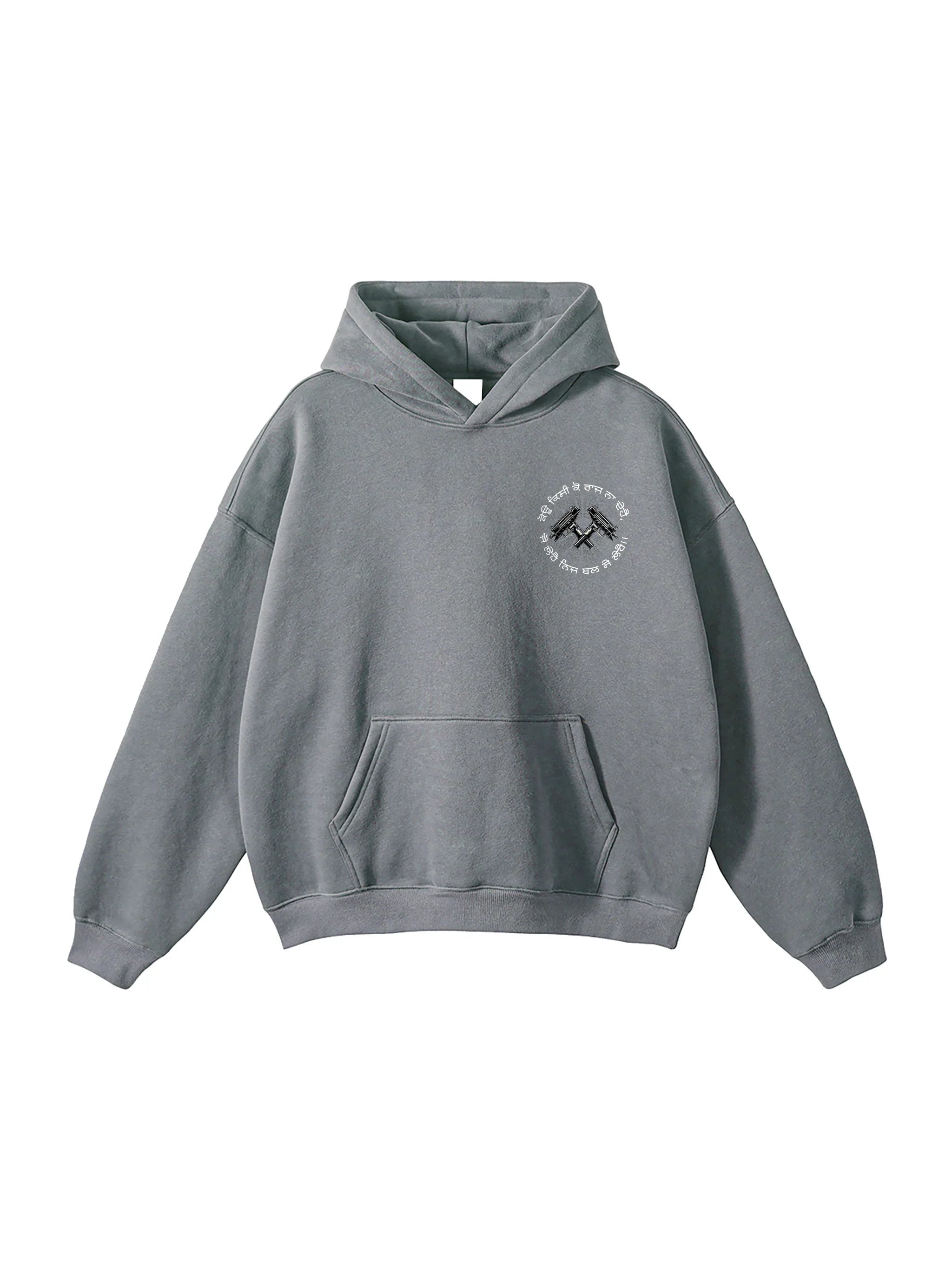 FORCE OF WILL X RisenRetro Oversize Fleeced Hoodie
