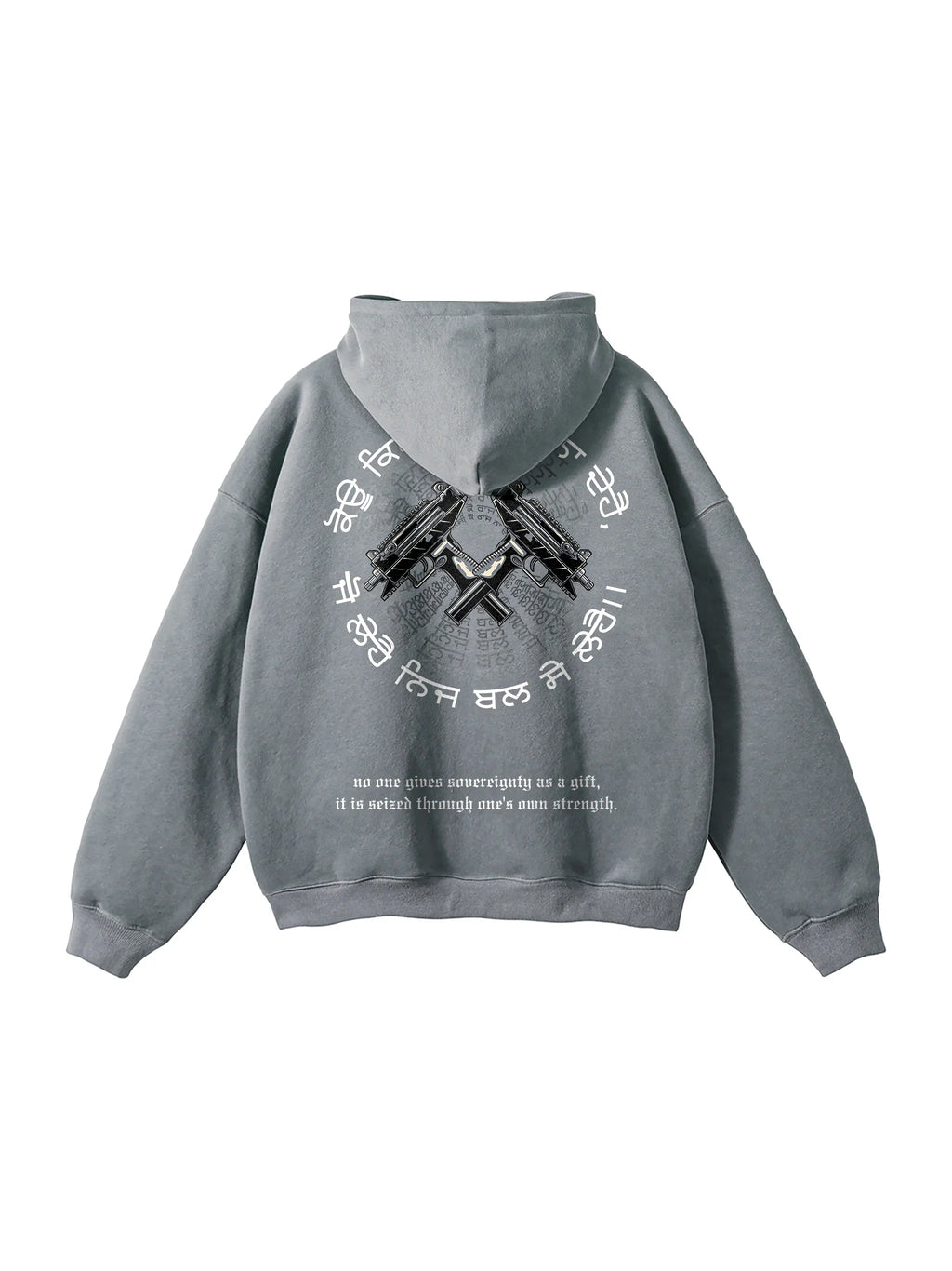 FORCE OF WILL X RisenRetro Oversize Fleeced Hoodie