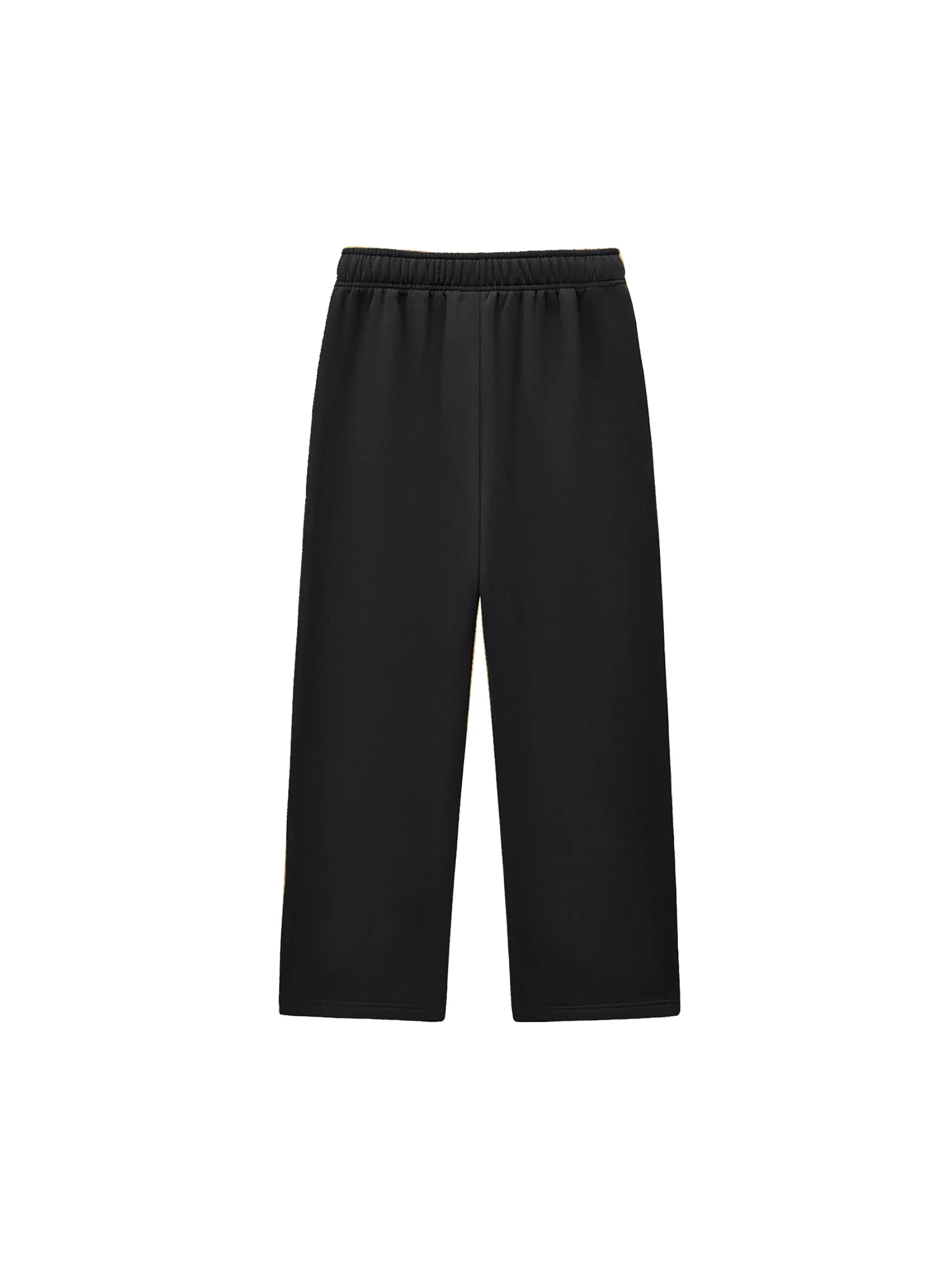 RisenRetro Unisex Contrast-Stitched Fleece Sweatpants