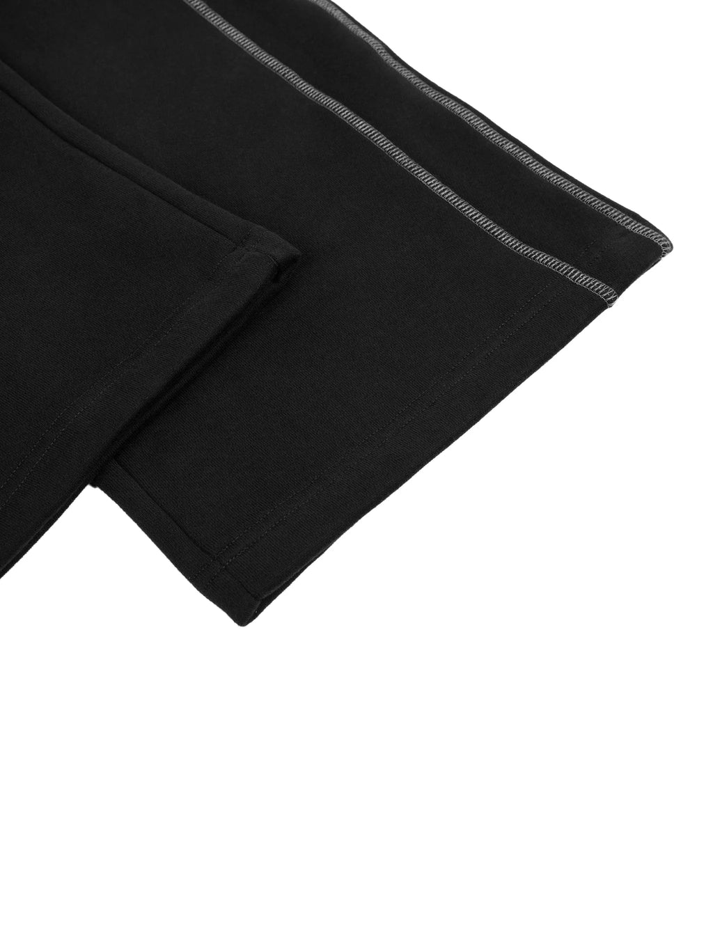Pantalon de survêtement unisexe en polaire à surpiqûres contrastées RisenRetro