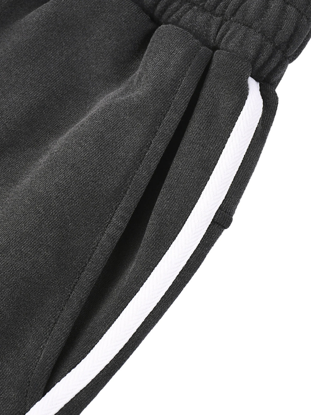 RisenRetro Snow Washed Contrast Tape Sweatpants