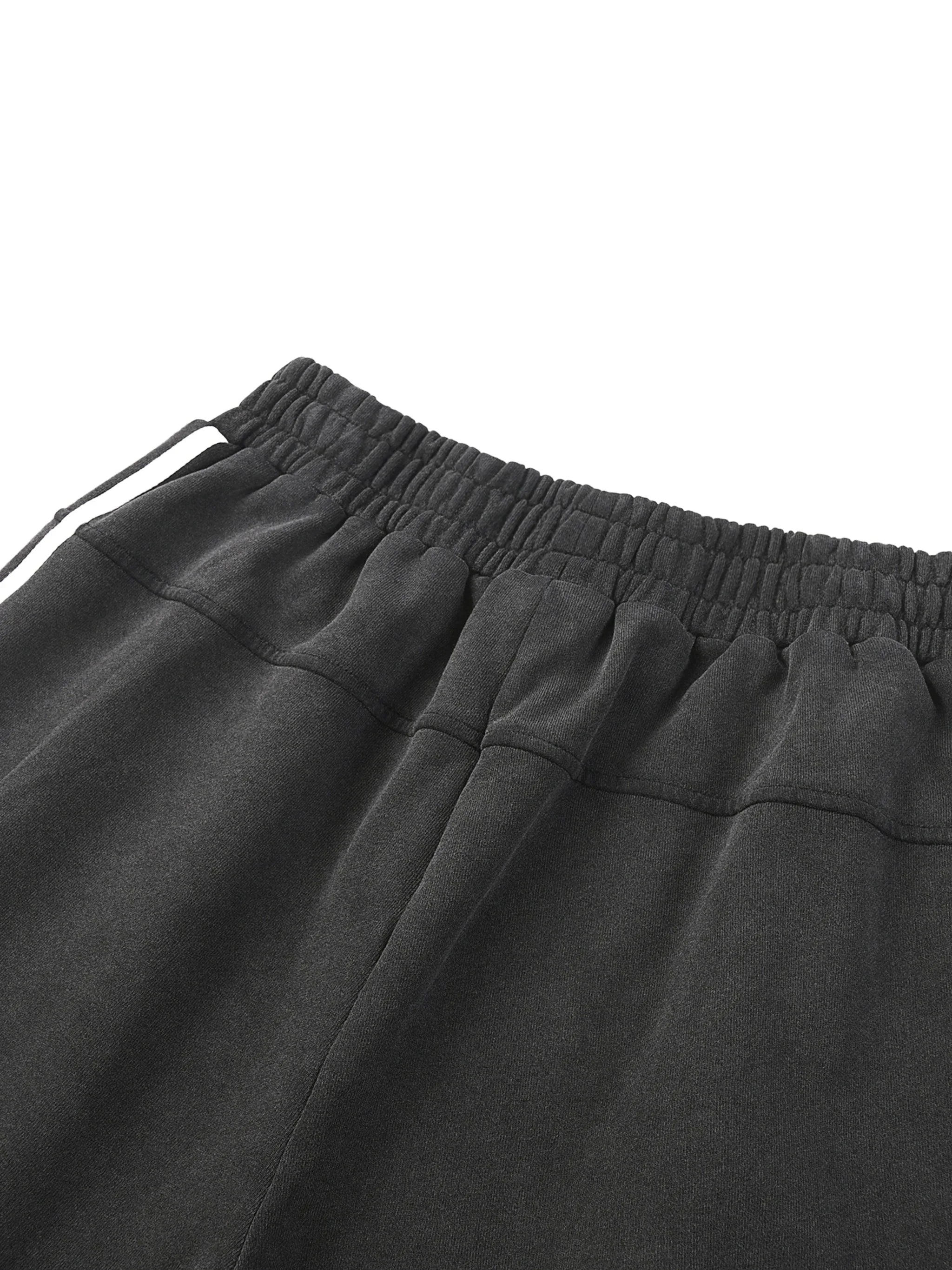 RisenRetro Snow Washed Contrast Tape Sweatpants