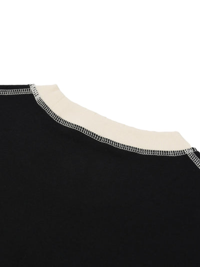 California X Risen Retro Contrast-Stitched Cotton T-Shirt