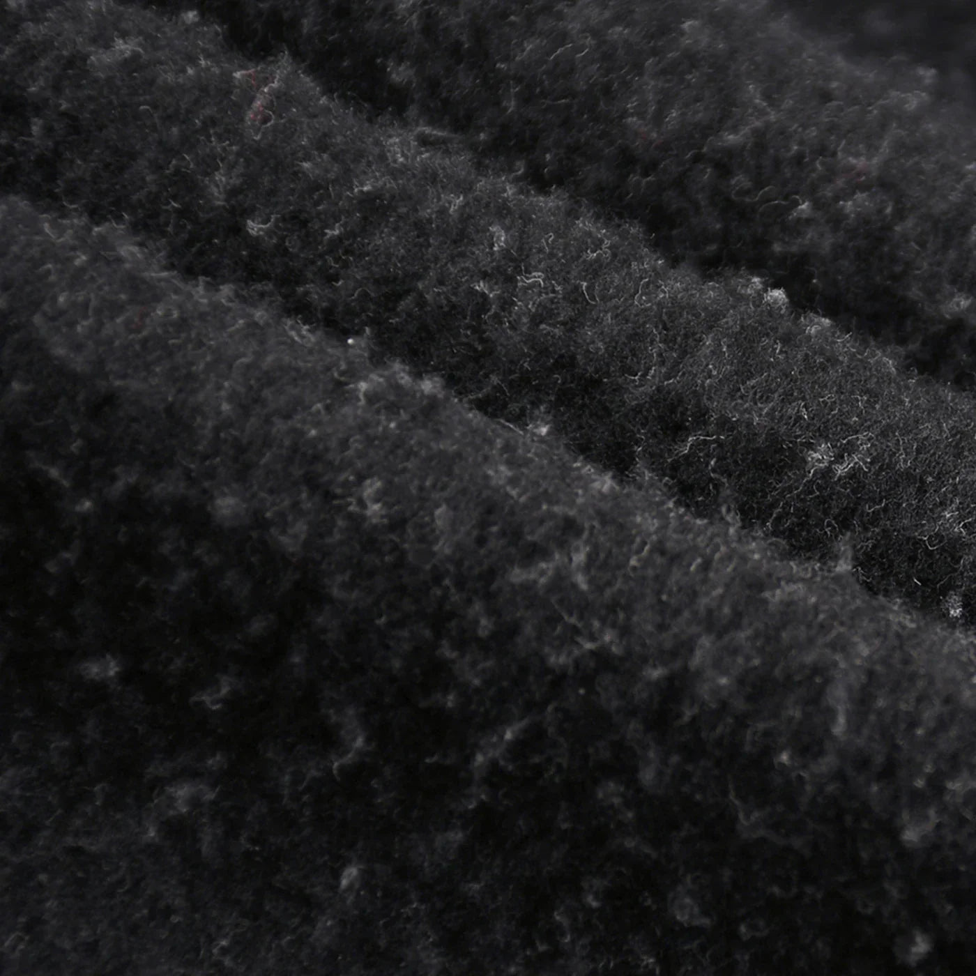 Close-up of black textured fabric