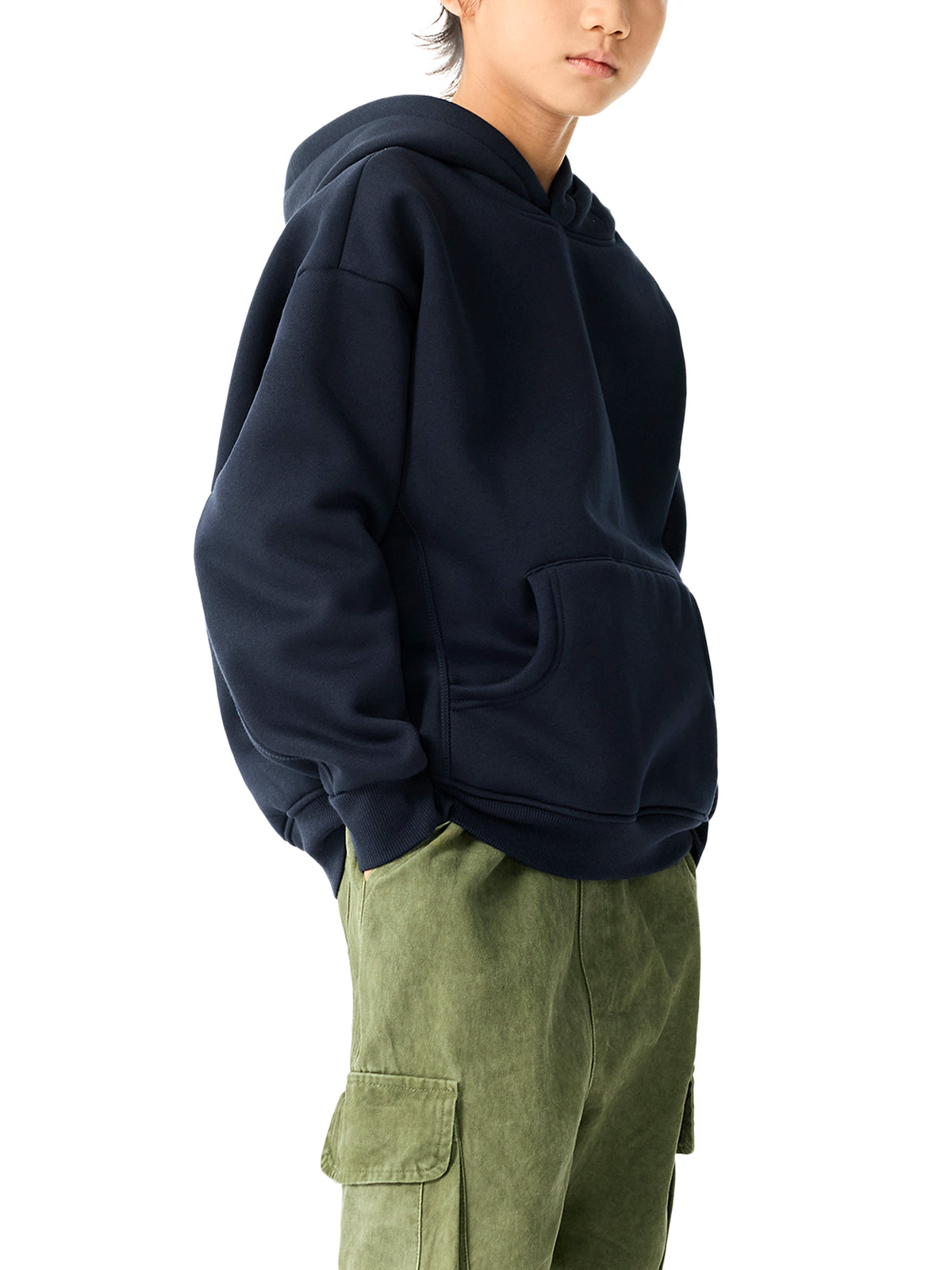 Panjab undivided map Essential Kids' Fleece Hoodie