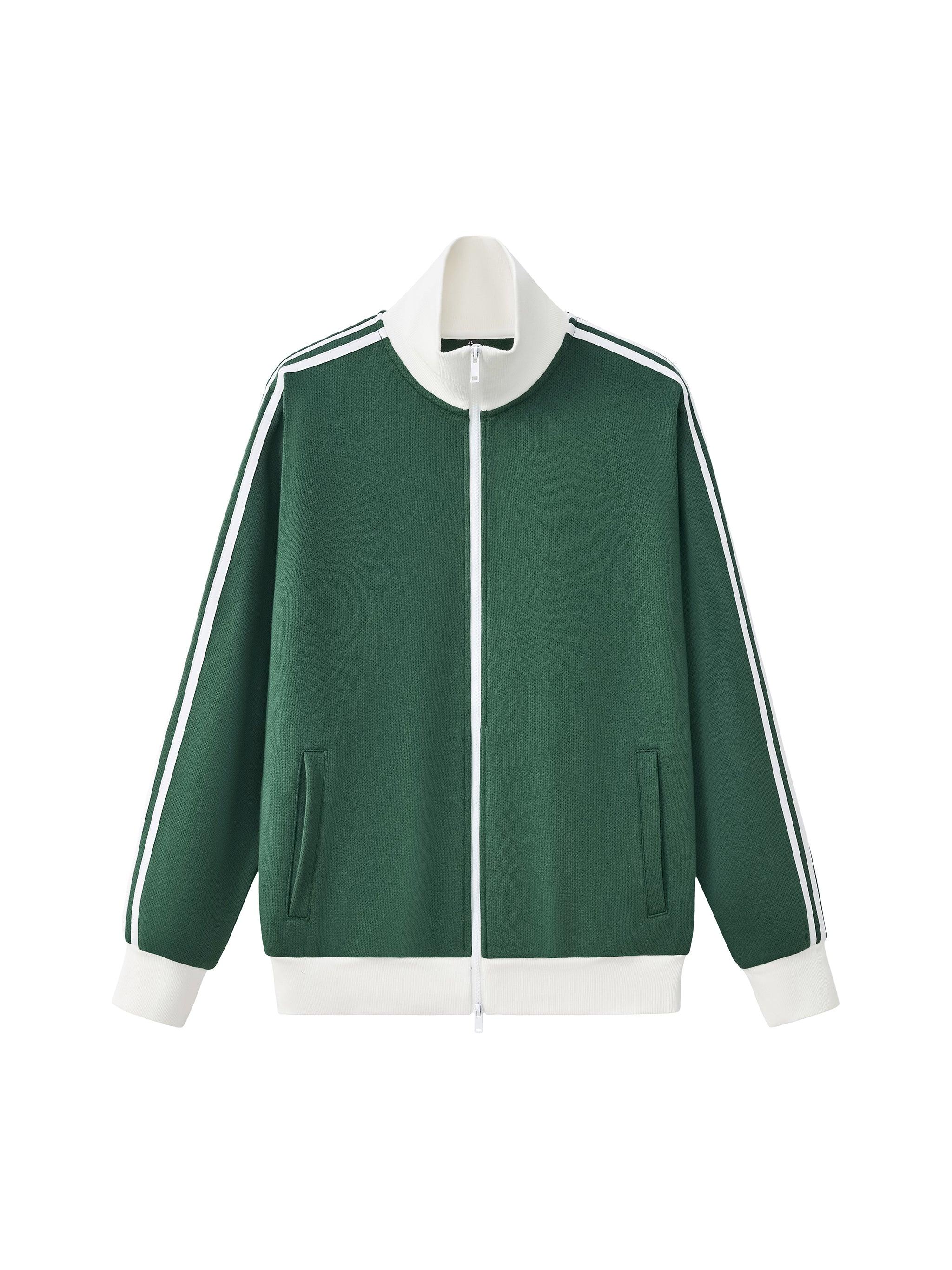 Urban Track Set X RisenRetro Contrast Side Stripe Fleece Track Jacket