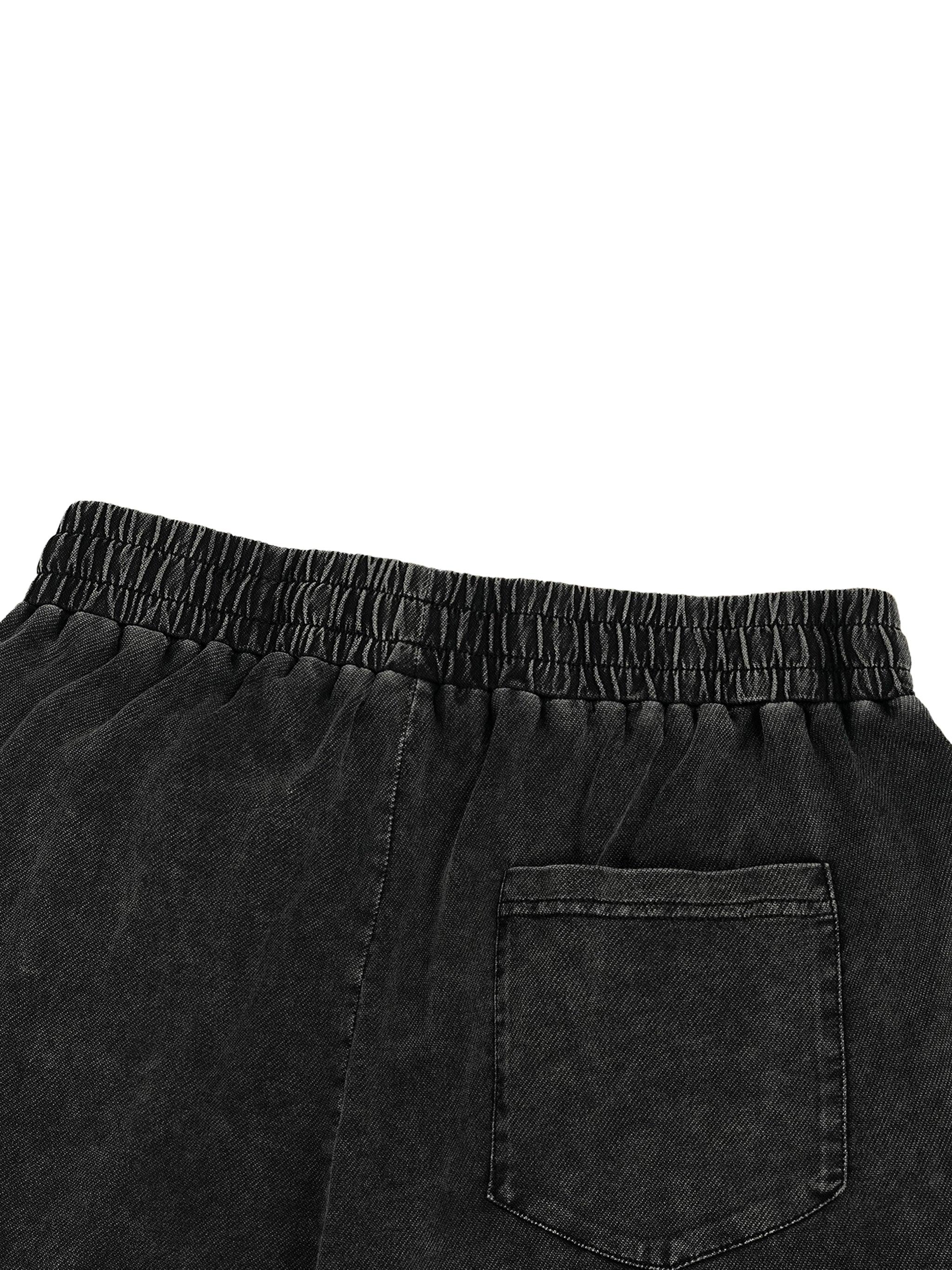 Pantalon en coton RisenRetro Snow Wash à cordon
