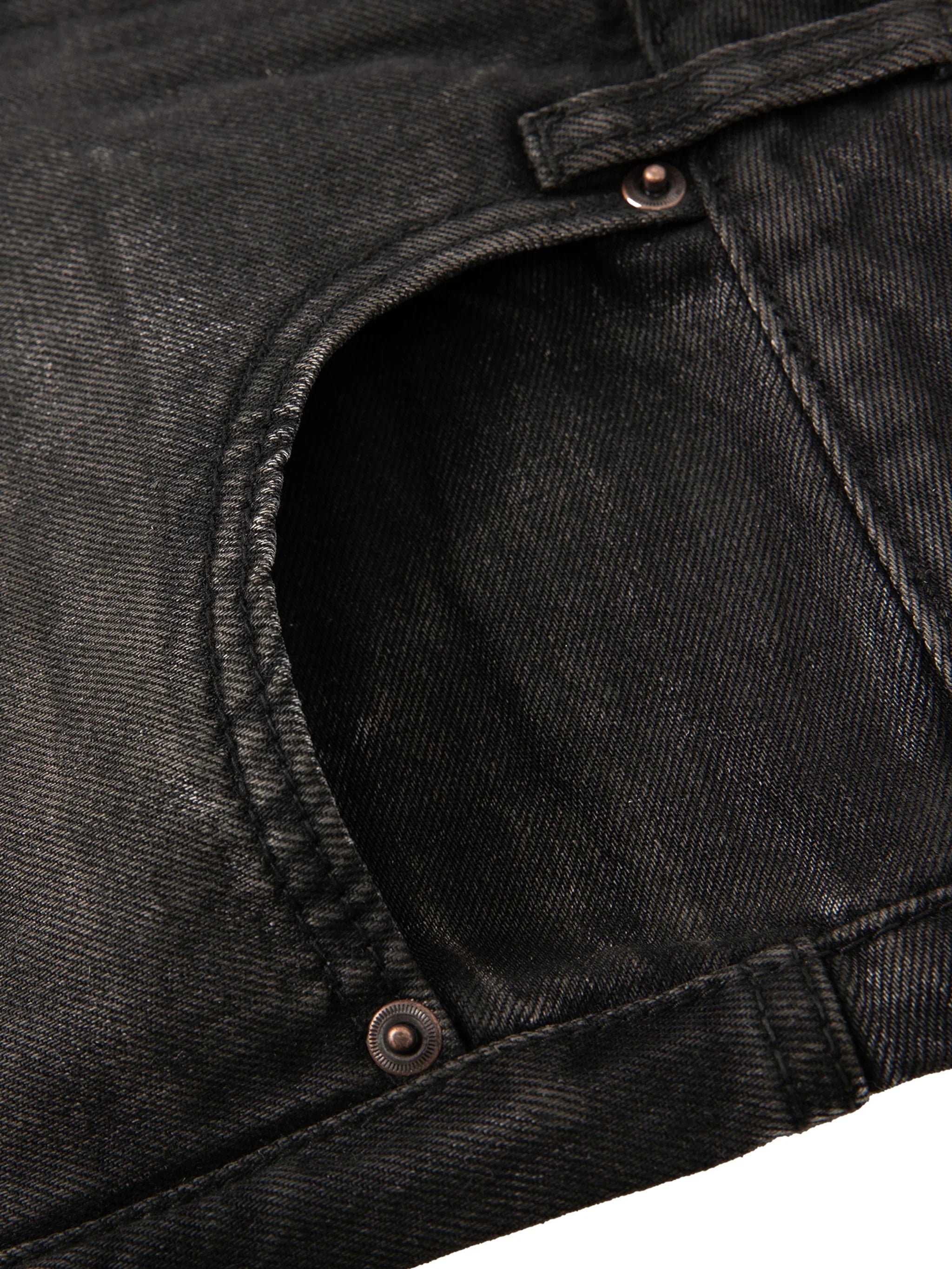 RisenRetro Vintage Wash Heavyweight Denim Jeans