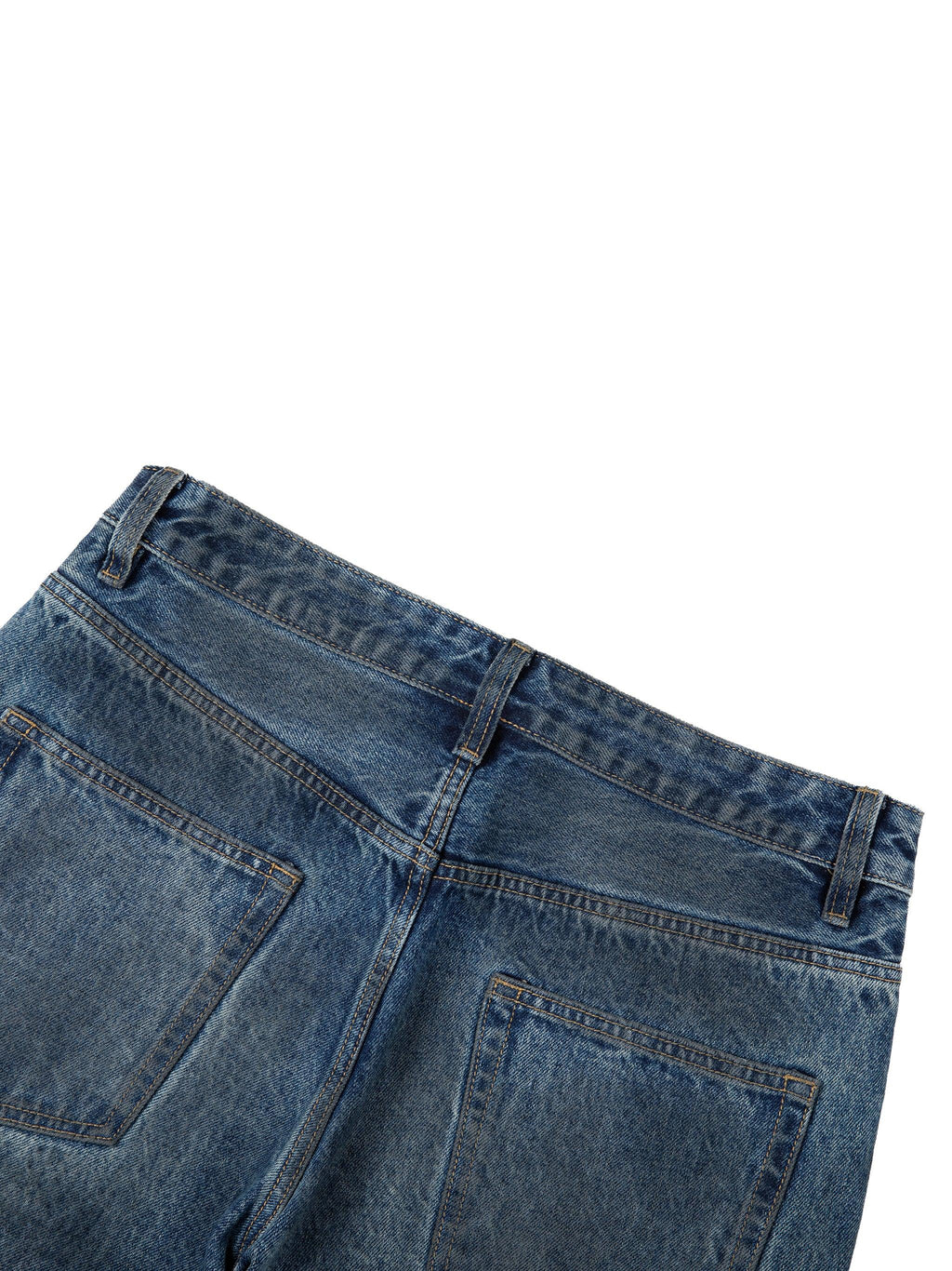 RisenRetro Vintage Wash Baggy Denim Jeans