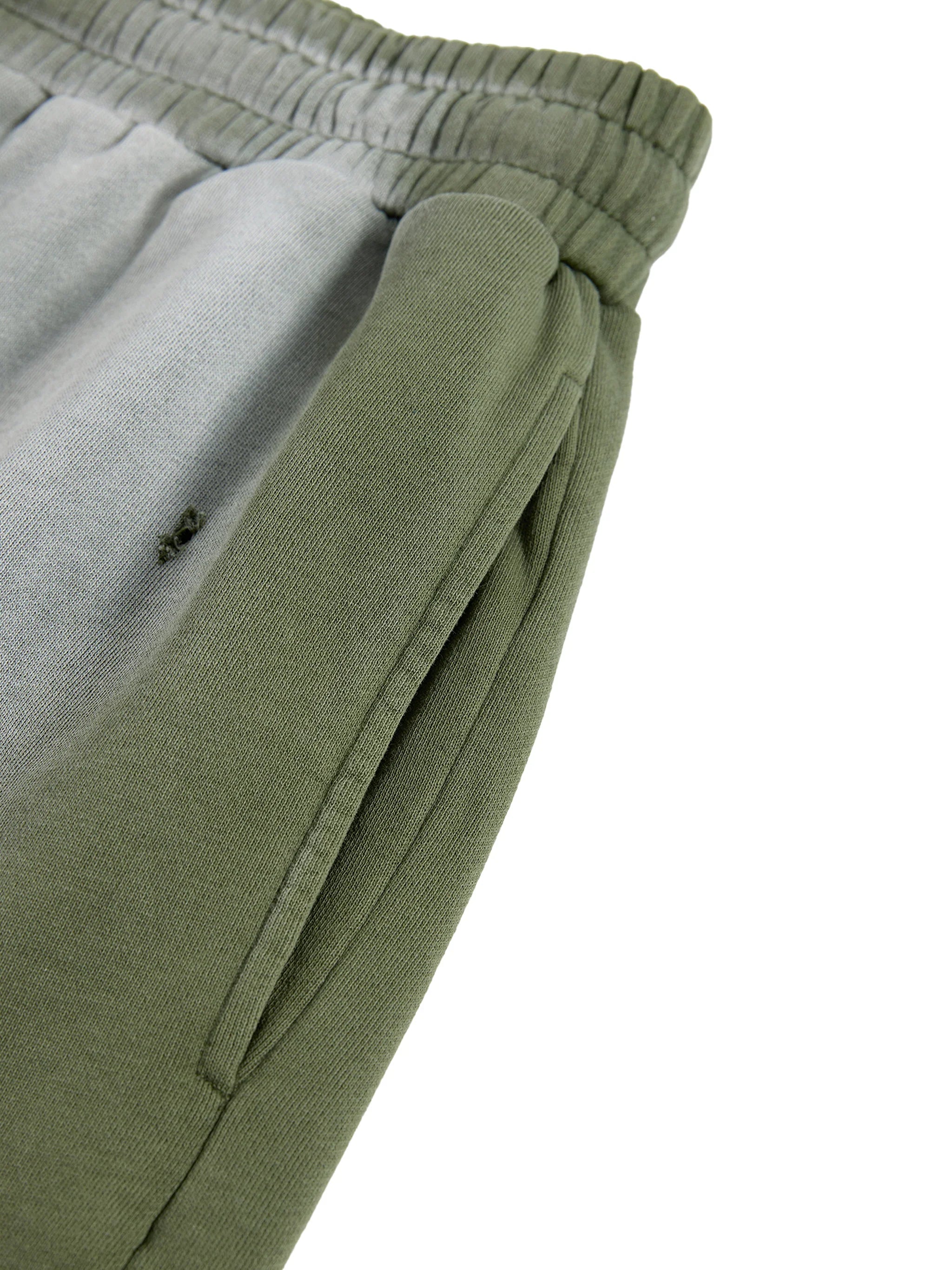 RisenRetro Sun Fade Distressed Shorts