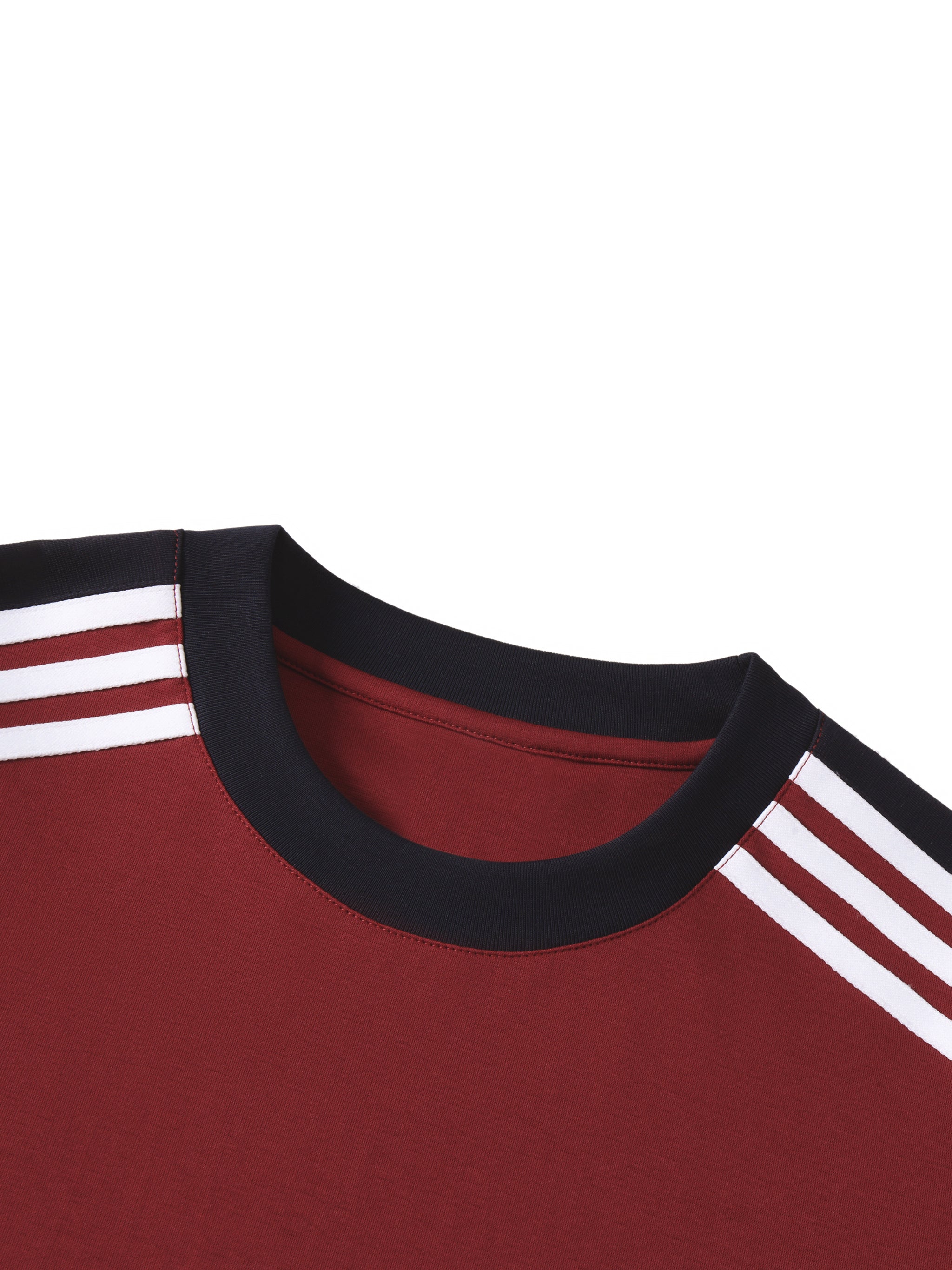 Panjab Legacy  X Risen Retro Unisex Colorblock Striped T-Shirt
