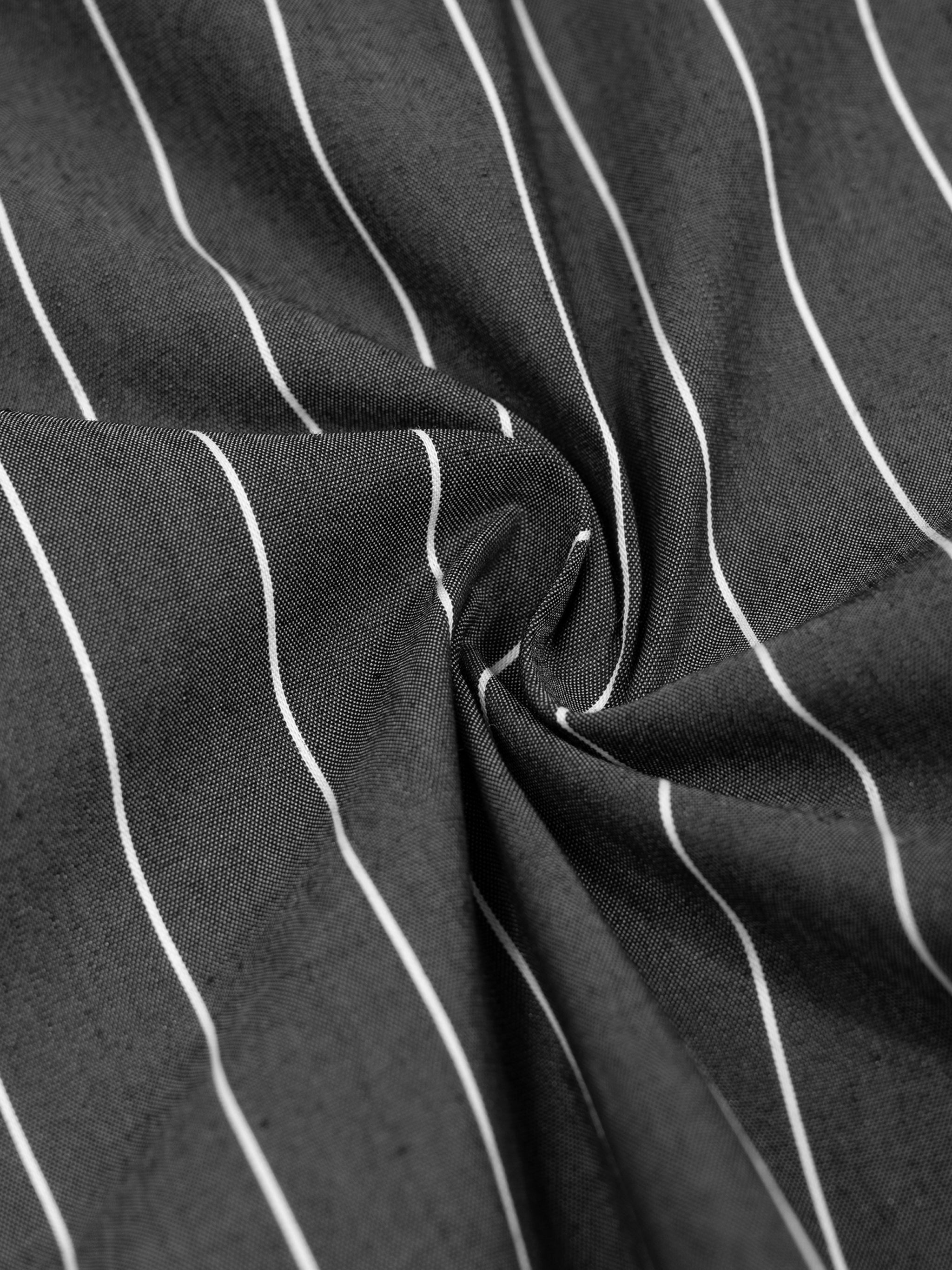 Panjab Bandana X RisenRetro Unisex Striped Boxy Button-Up Shirt