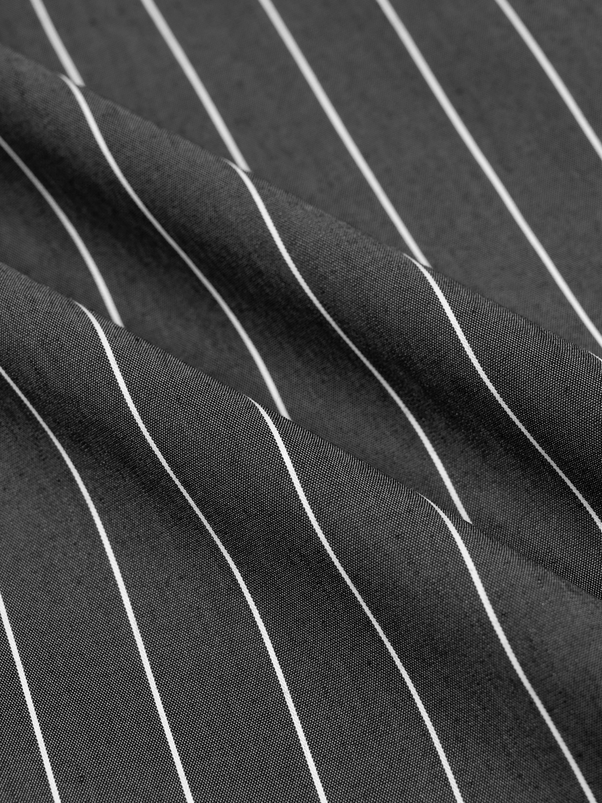 THE RIGHT ONE Unisex Striped Boxy Button-Up Shirt | RISENRETRO