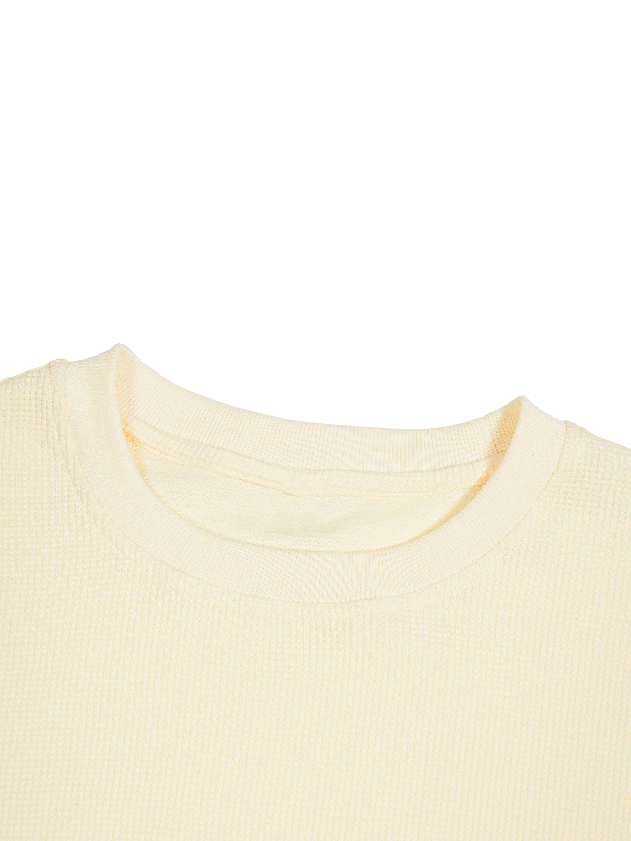 TIGER ROAR V3 x Risen Retro Unisex Waffle Raw Edge T-Shirt