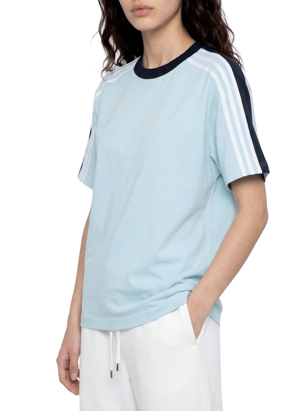 Panjab Legacy  X Risen Retro Unisex Colorblock Striped T-Shirt