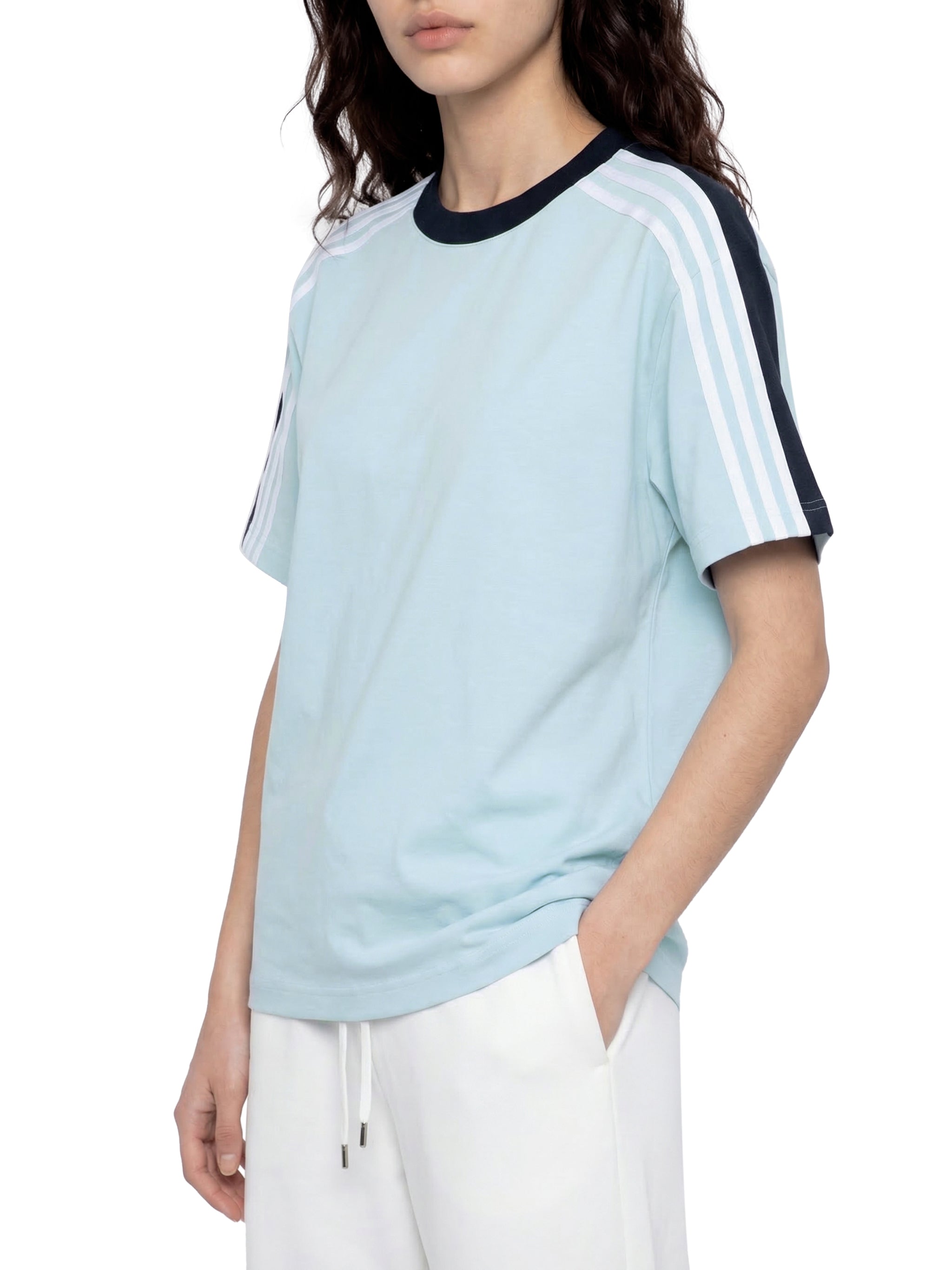 Panjab Legacy  X Risen Retro Unisex Colorblock Striped T-Shirt