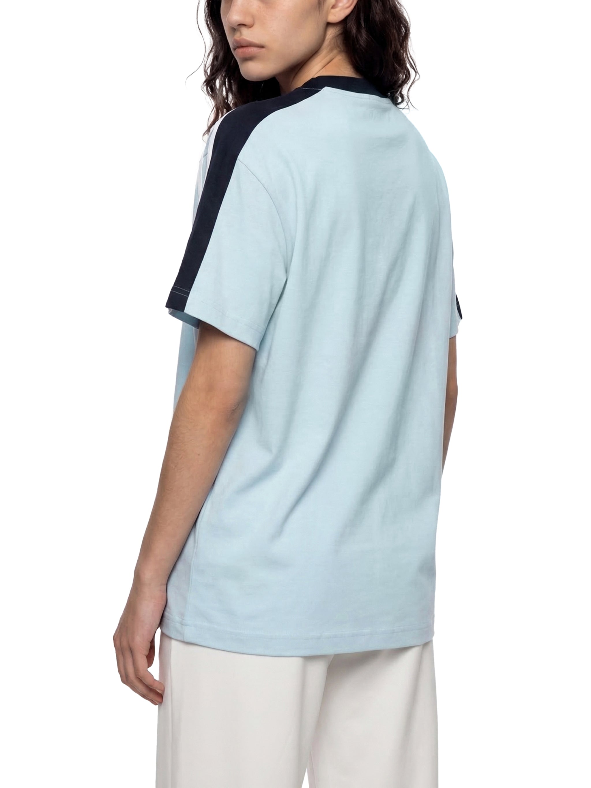Panjab Legacy  X Risen Retro Unisex Colorblock Striped T-Shirt