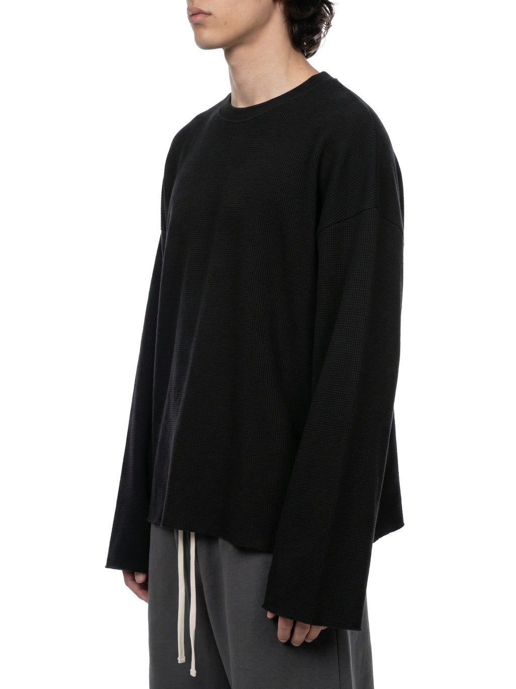 TIGER ROAR KA | RISENRETRO | Unisex Waffle Raw Edge T-Shirt