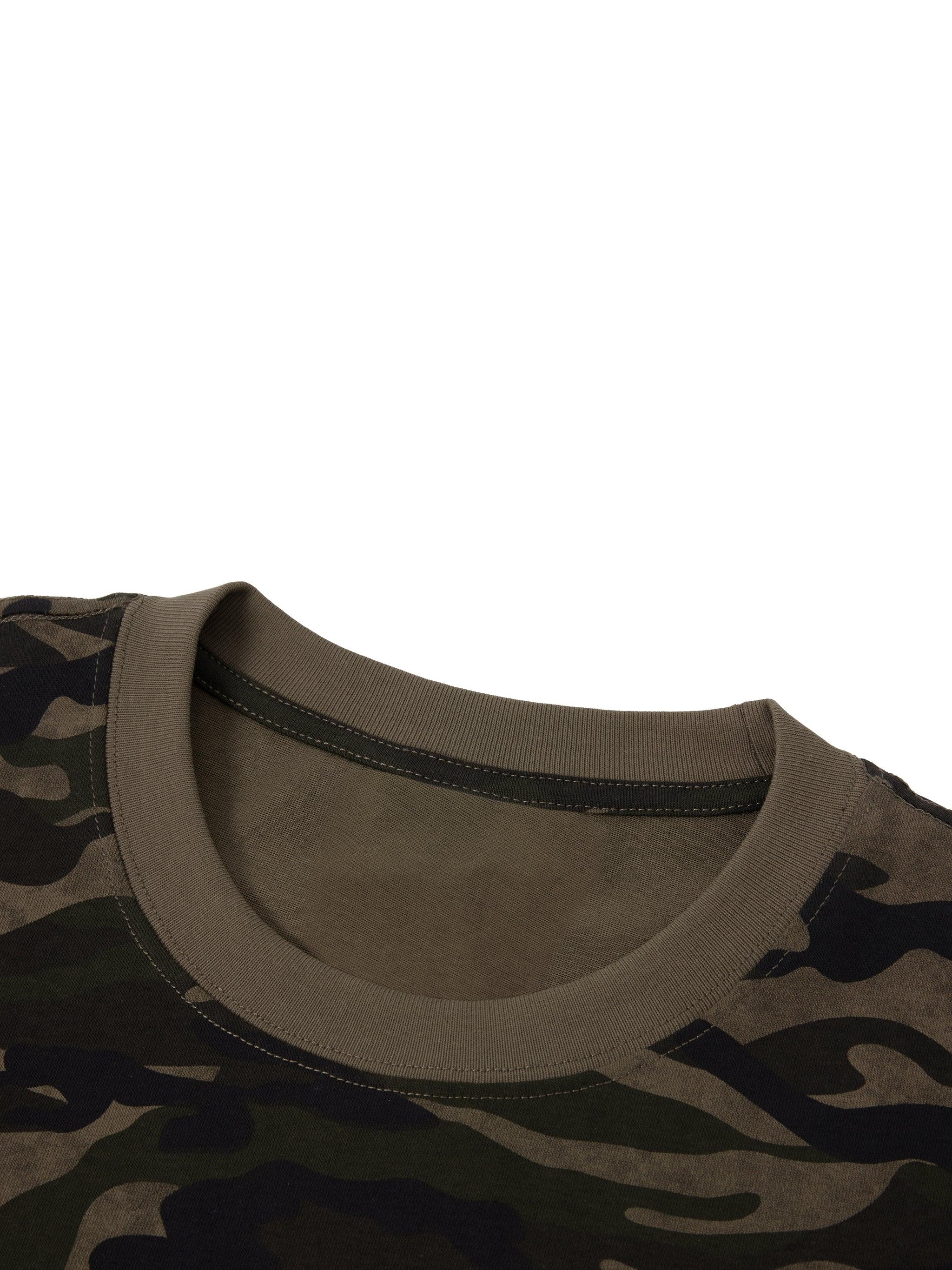Make Moves Camo X Risen Retro Unisex Camo Boxy T-Shirt