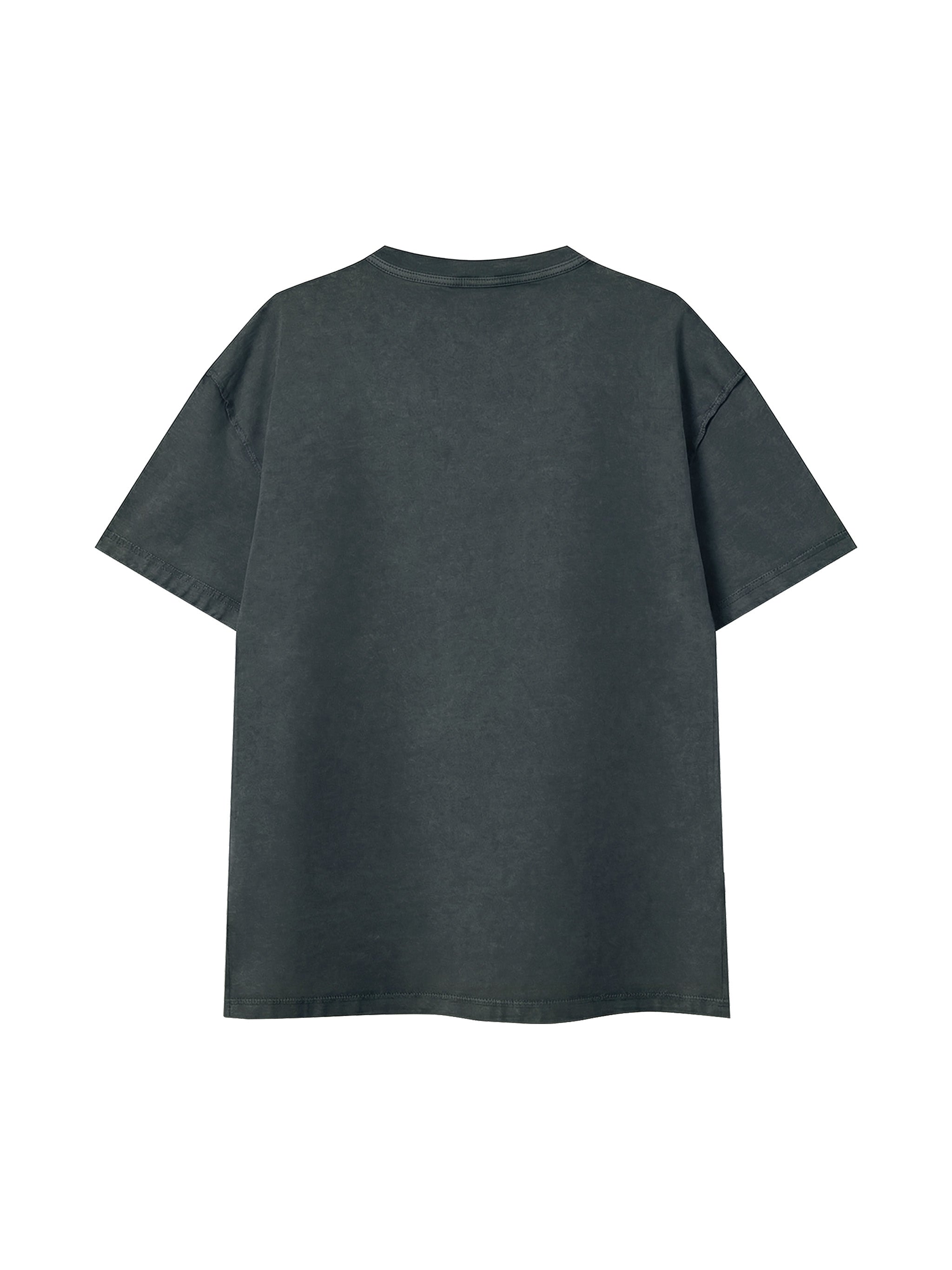 VVS CULTURE X Risen Retro Unisex Mineral Wash Oversized T-Shirt