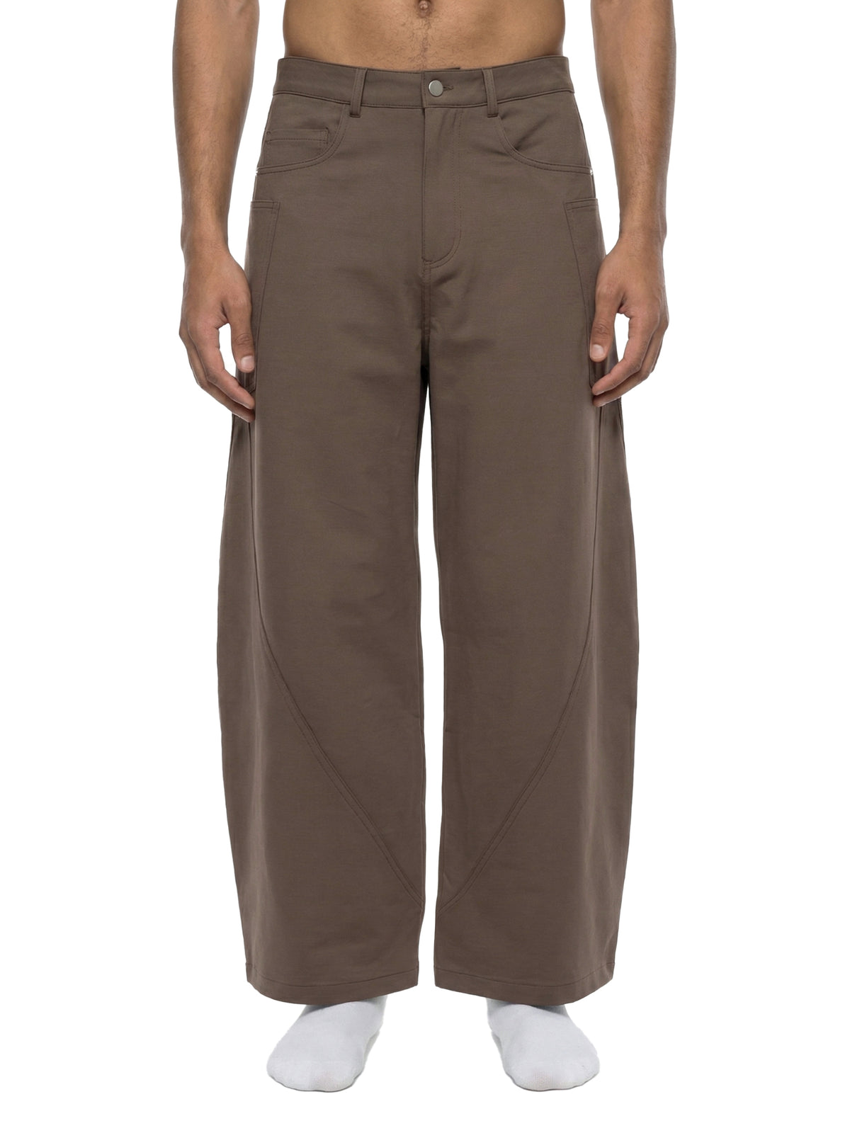 RISENRETRO | Men's Barrel Leg Pants