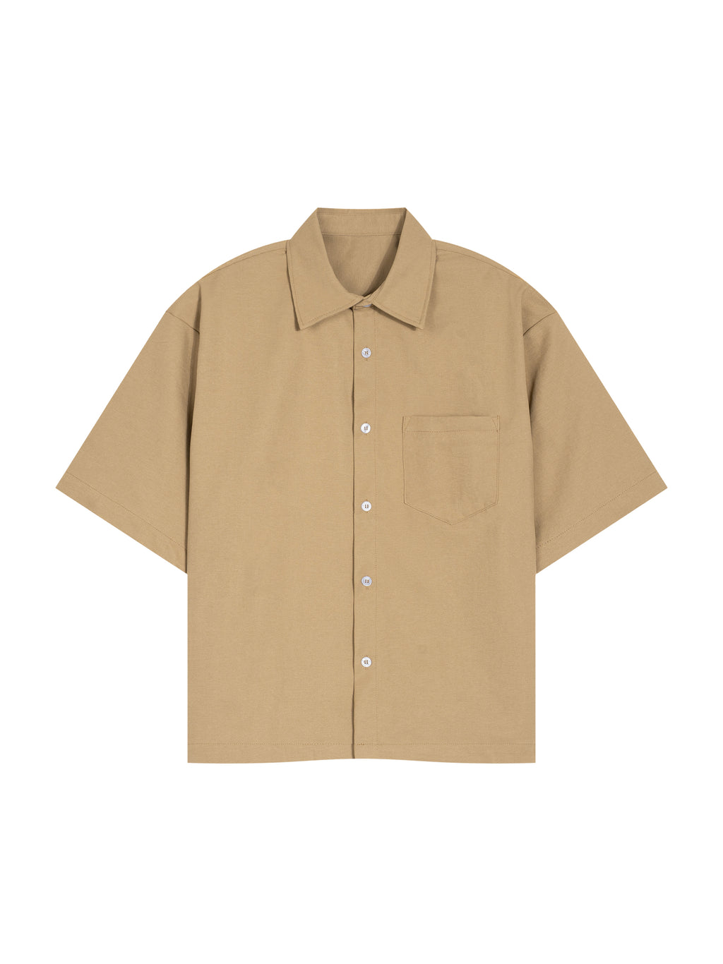 PANJAB COUTURE KHAKHI X Risen Retro Unisex Boxy Heavyweight Short Sleeve Shirt