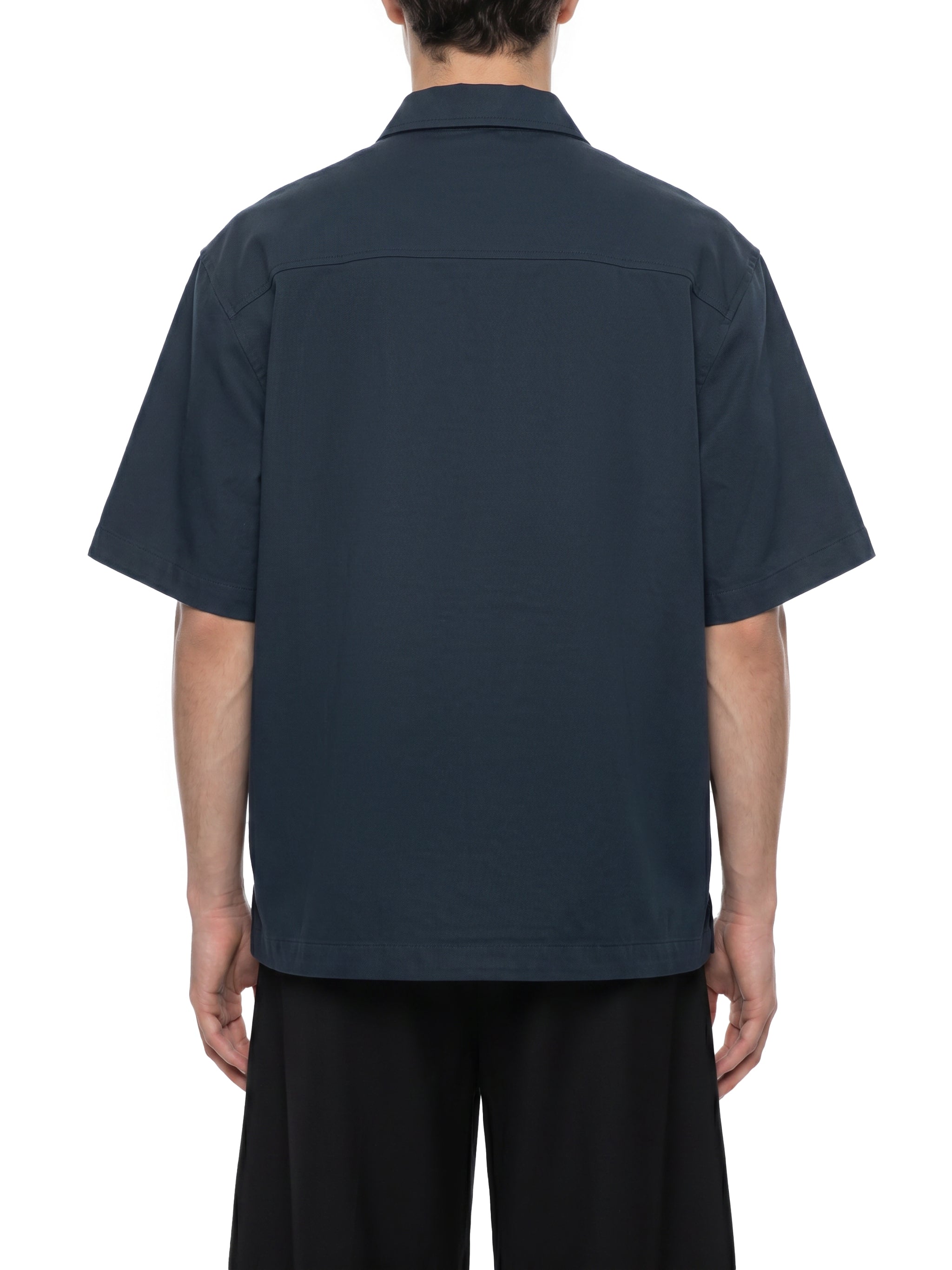 PANJAB COUTURE  X RisenRetro Unisex Boxy Patch Pocket Short Sleeve Shirt