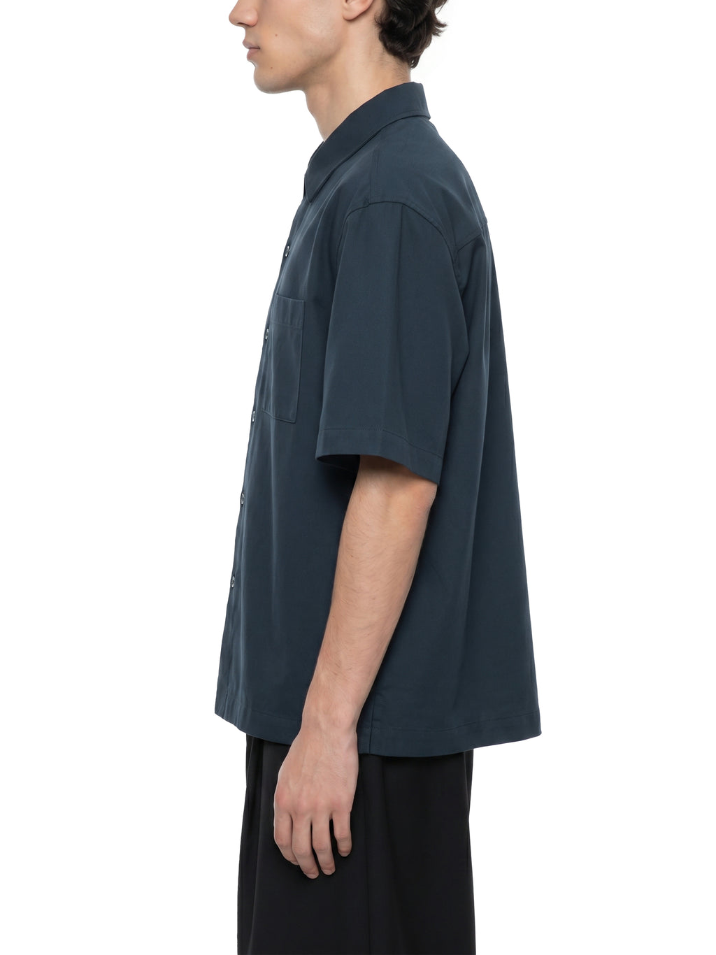 PANJAB COUTURE  X RisenRetro Unisex Boxy Patch Pocket Short Sleeve Shirt