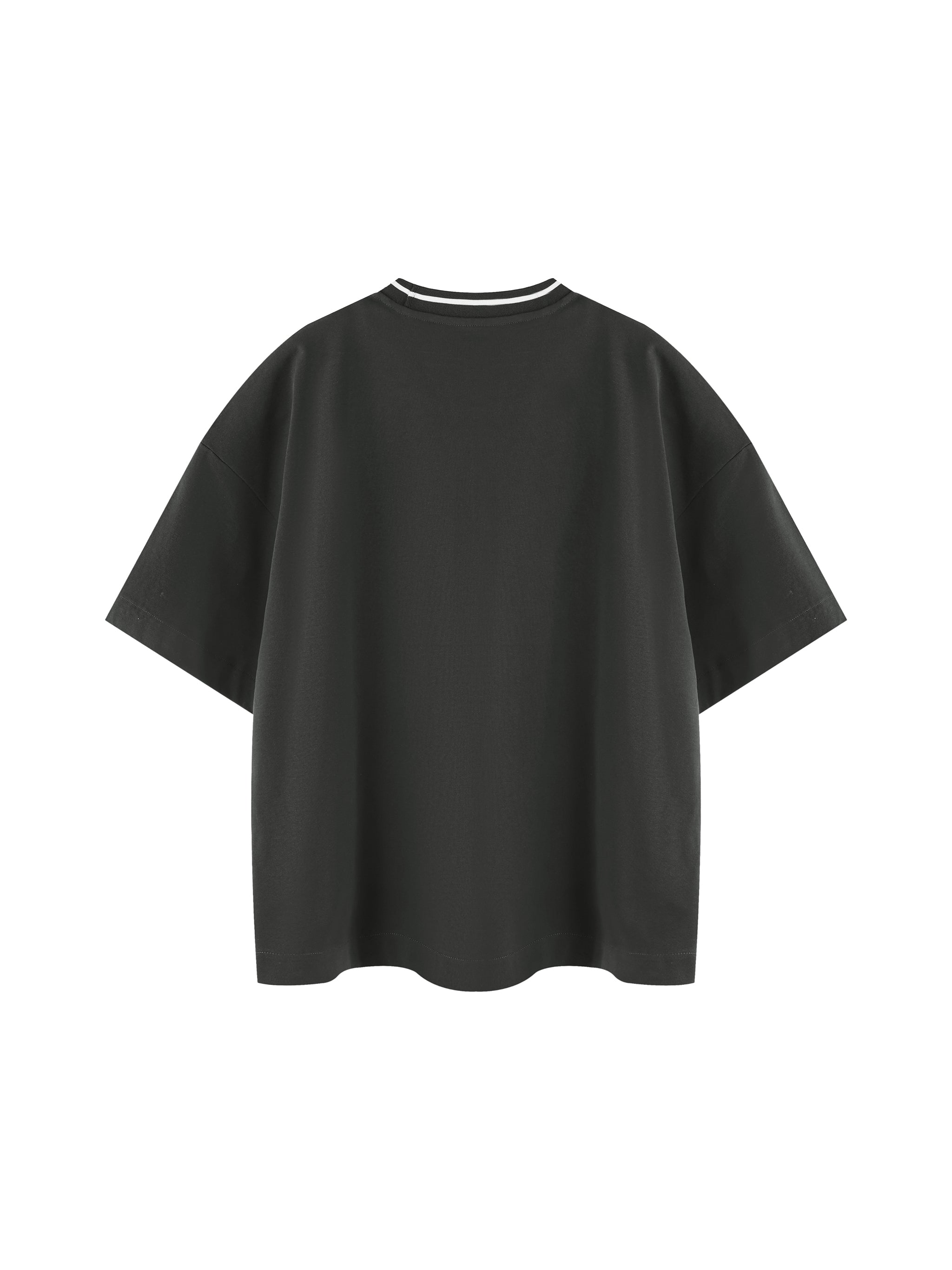RAW RICH RARE X Risen Retro Unisex Boxy Ribbed T-Shirt