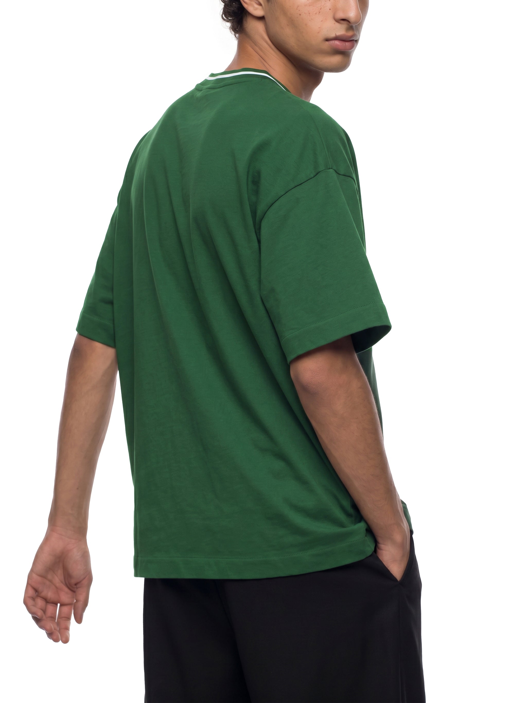 RAW RICH RARE X Risen Retro Unisex Boxy Ribbed T-Shirt