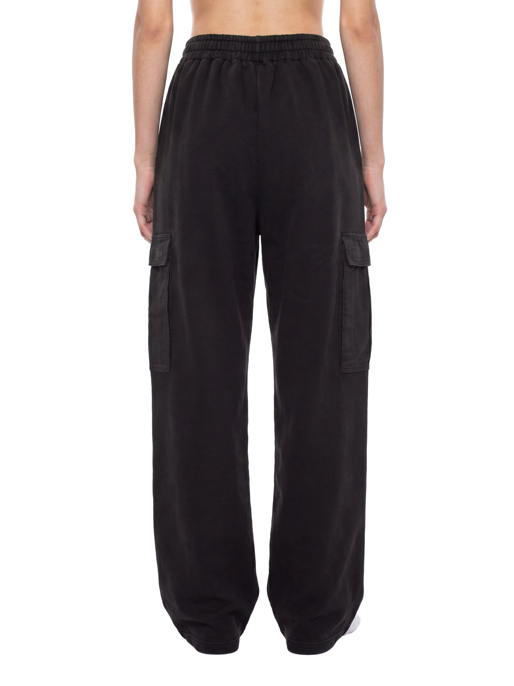 RISENRETRO | Unisex Sunfade Washed Fleece Cargo Pants