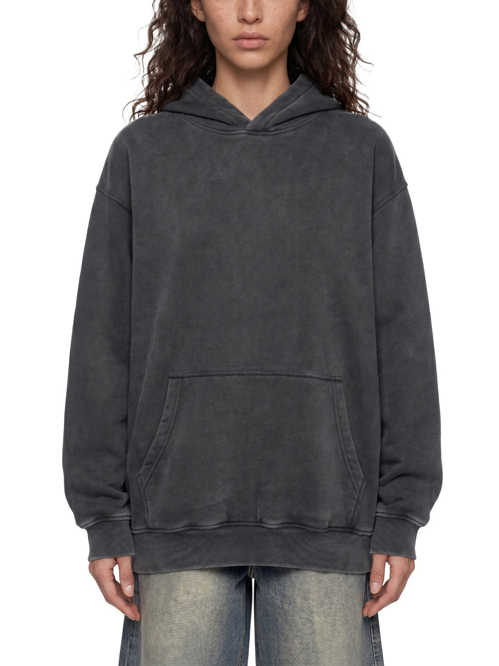 Savage Bloom X RisenRetro Unisex Snow Wash Fleece Oversize Hoodie