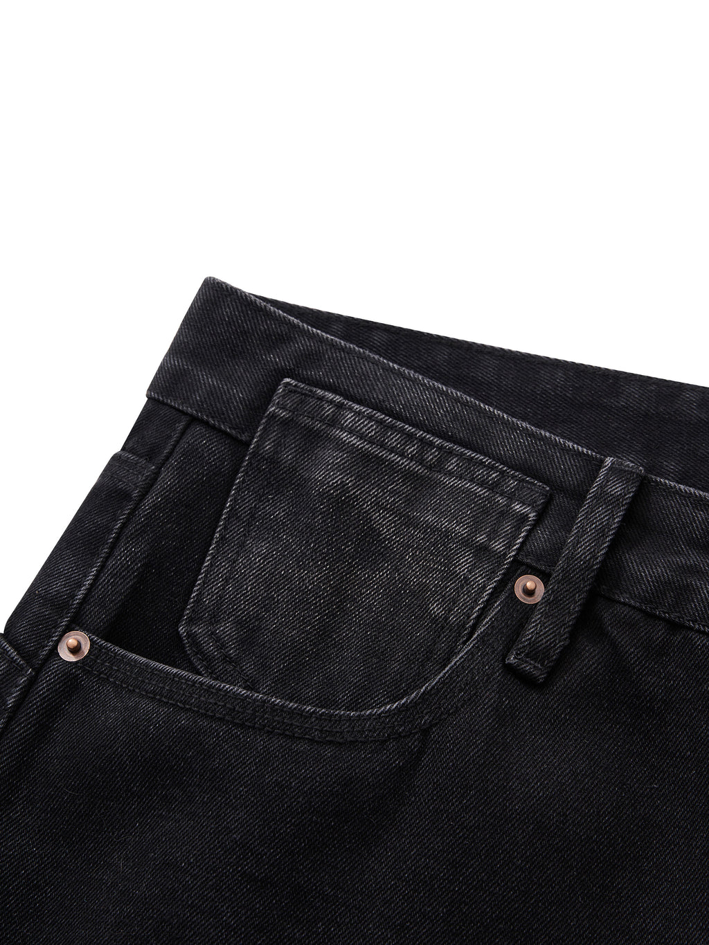 RISENRETRO | Men's Vintage Wash Wide Leg Jeans