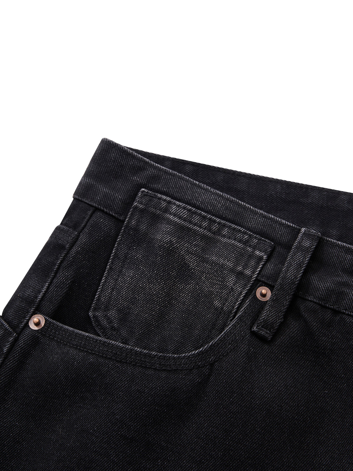 RISENRETRO | Men's Vintage Wash Wide Leg Jeans