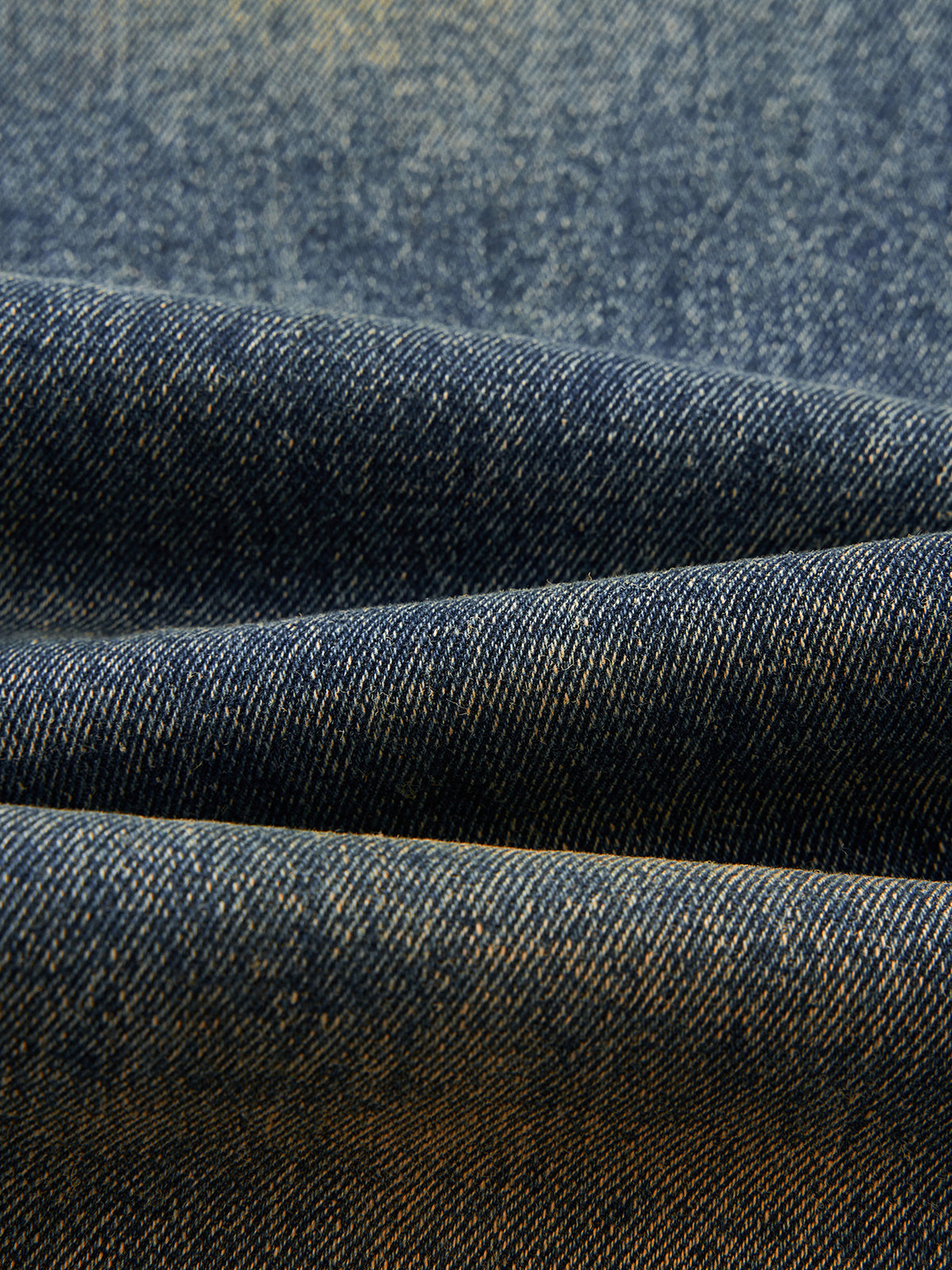 RISENRETRO | Men's Vintage Wash Wide Leg Denim Jeans