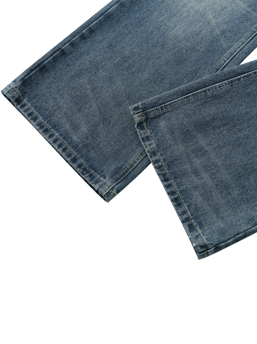 RISENRETRO | Men's Vintage Wash Denim Jeans