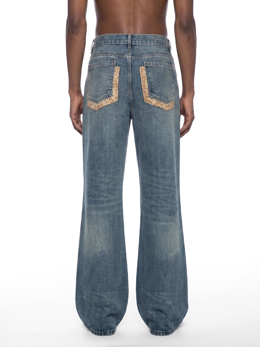 RISENRETRO | Men's Vintage Wash Denim Jeans