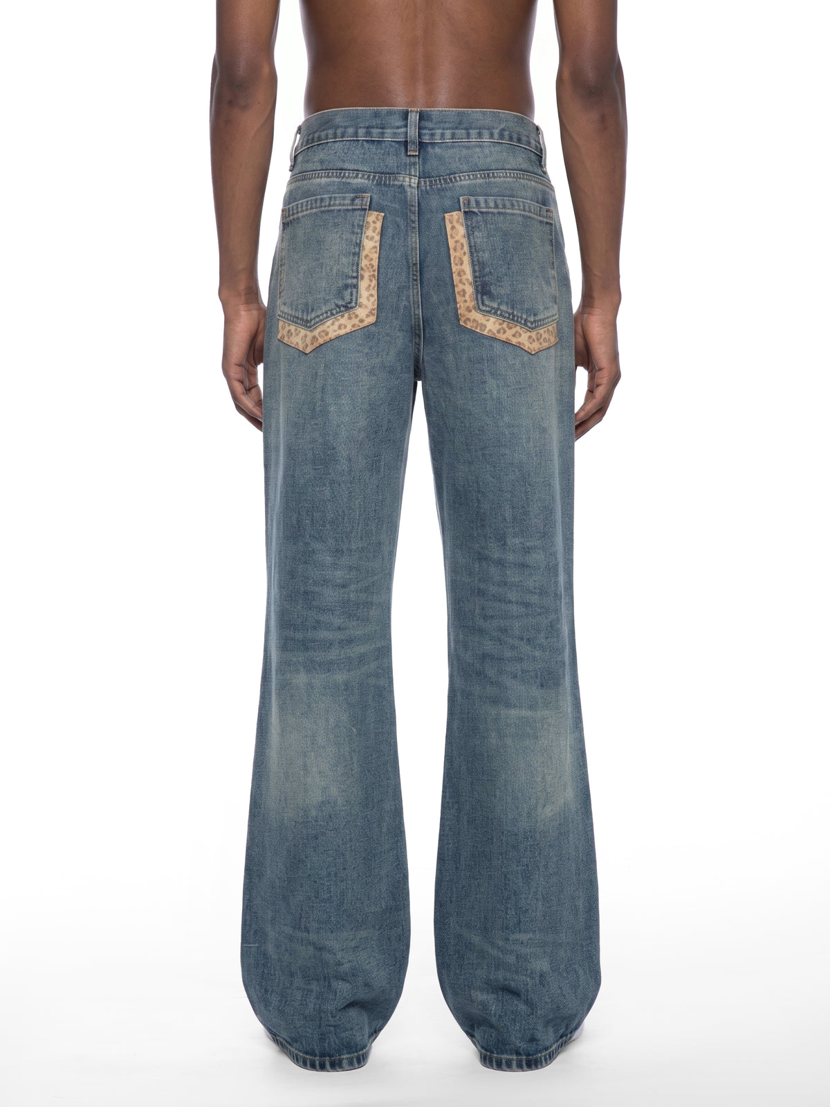 RISENRETRO | Men's Vintage Wash Denim Jeans