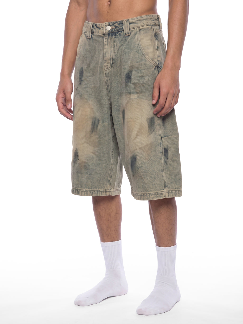 RISENRETRO Men’s Vintage Wash Demin Jeans