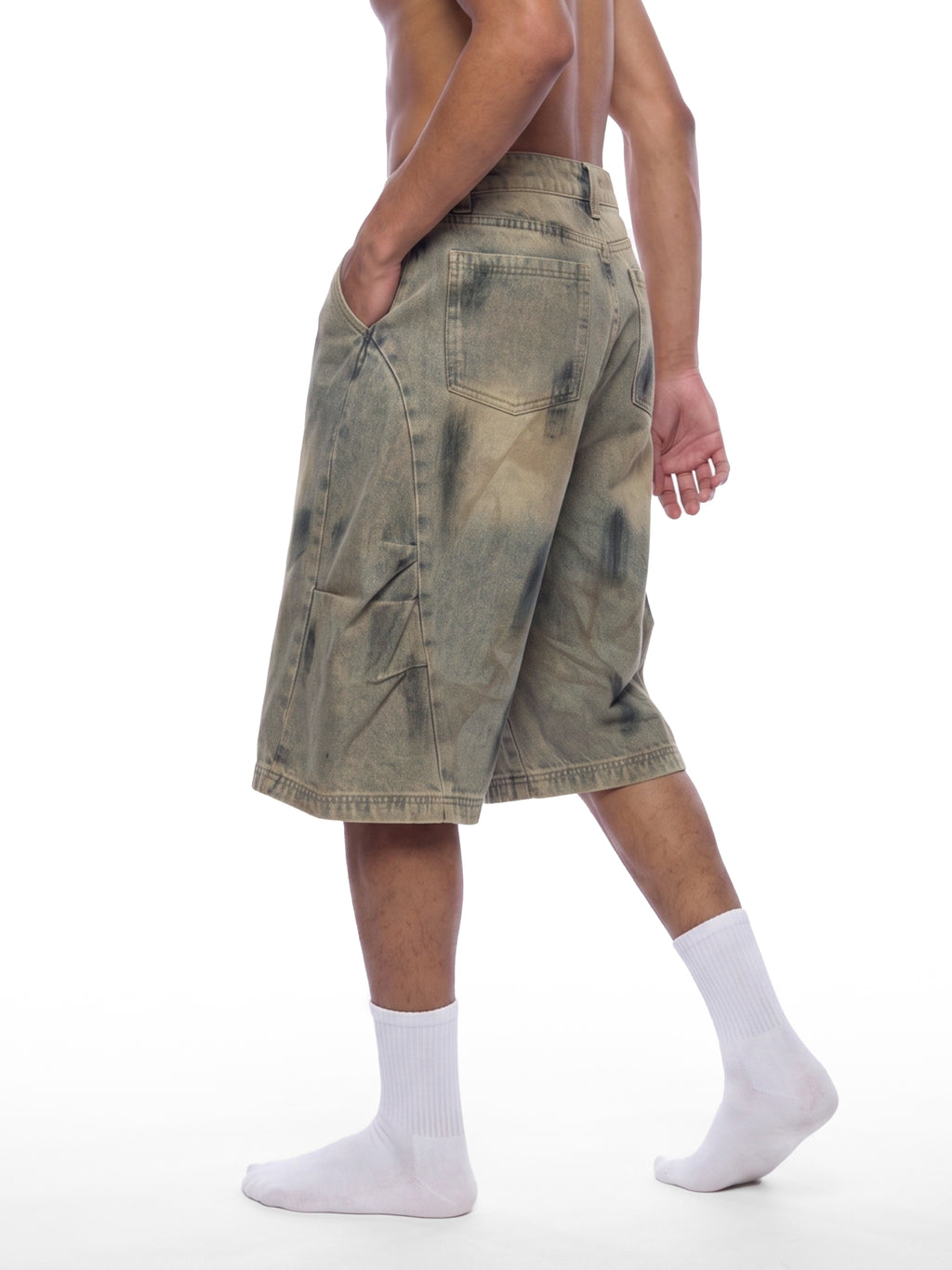 RISENRETRO Men’s Vintage Wash Demin Jeans