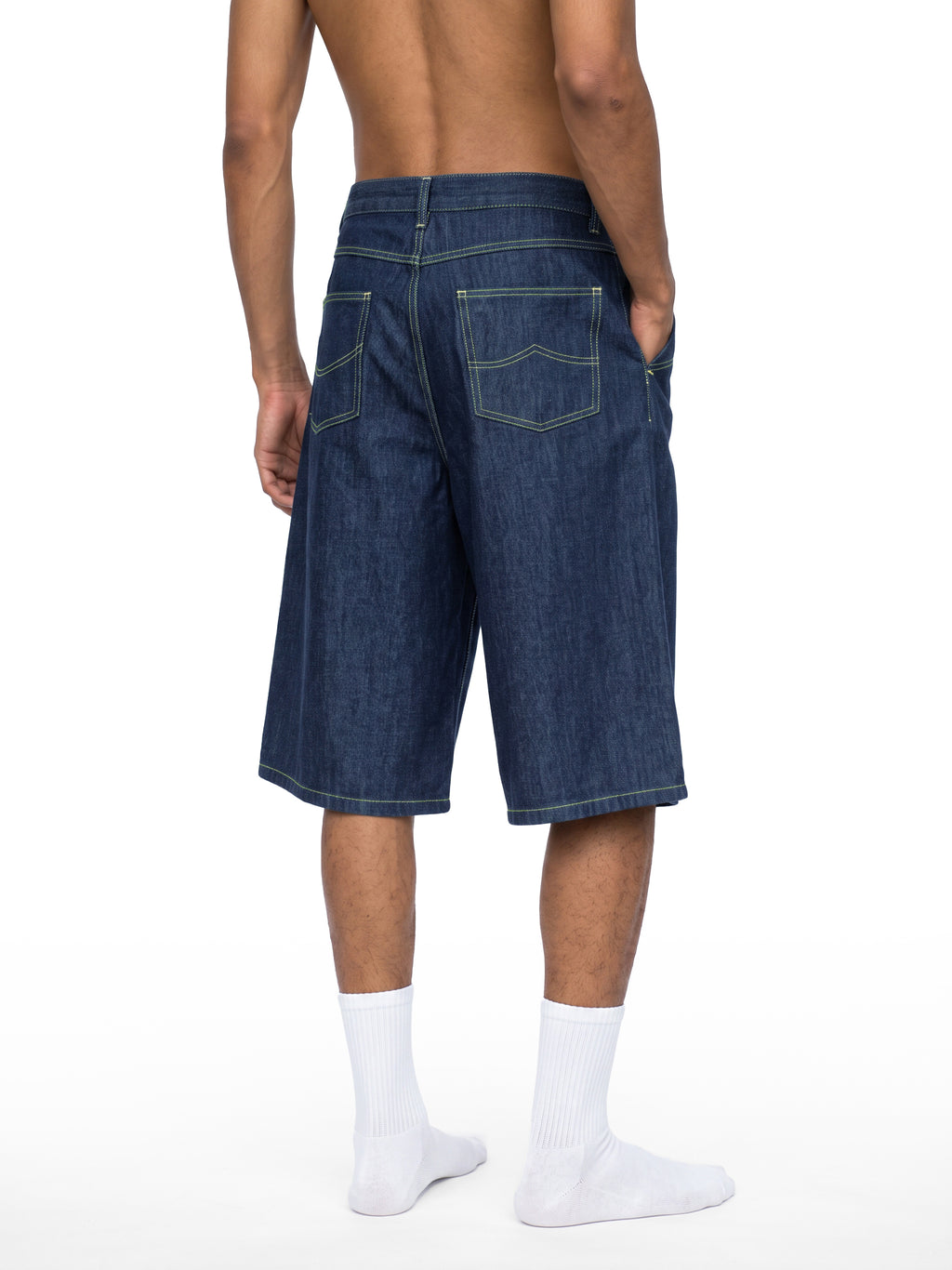 RisenRetro | Men's Vintage Wash Denim Shorts