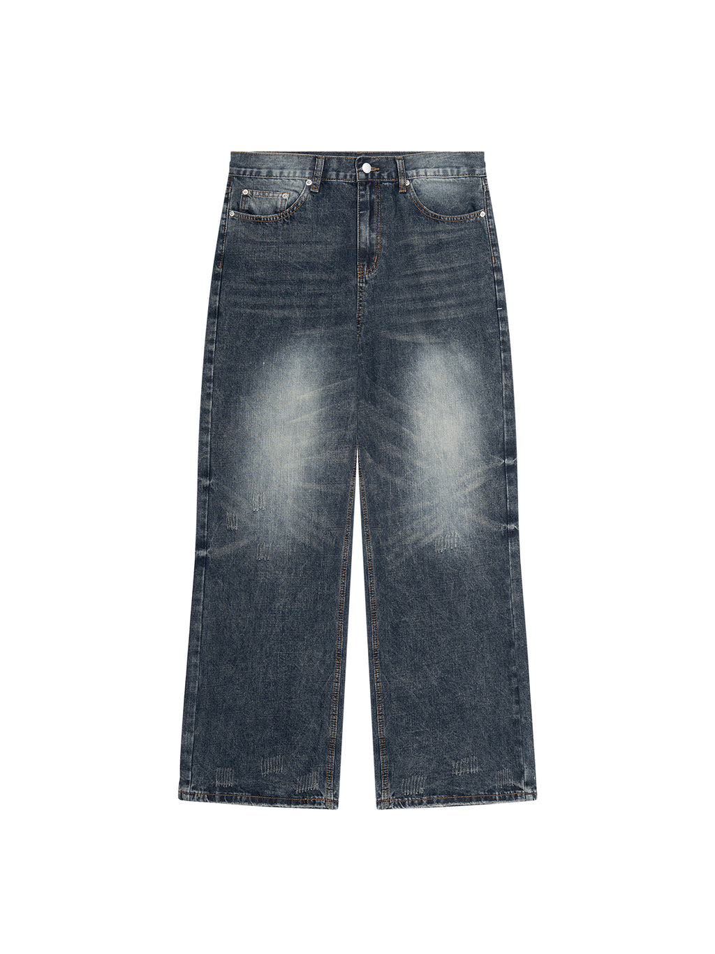 RISENRETRO | Men's Vintage Wash Denim Jeans