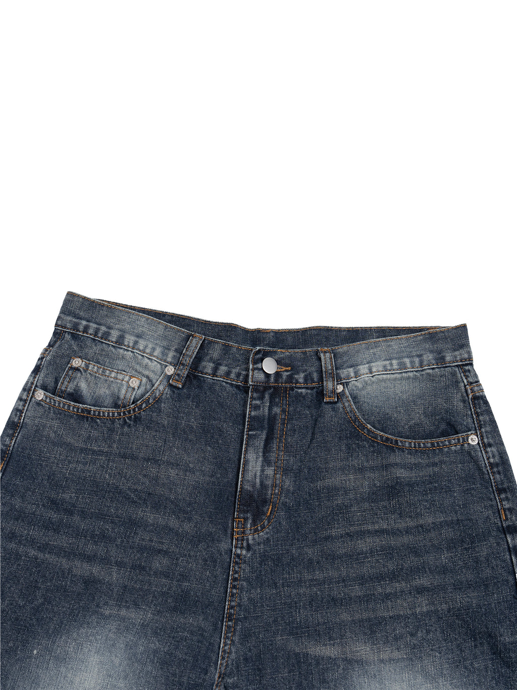 RISENRETRO | Men's Vintage Wash Denim Jeans