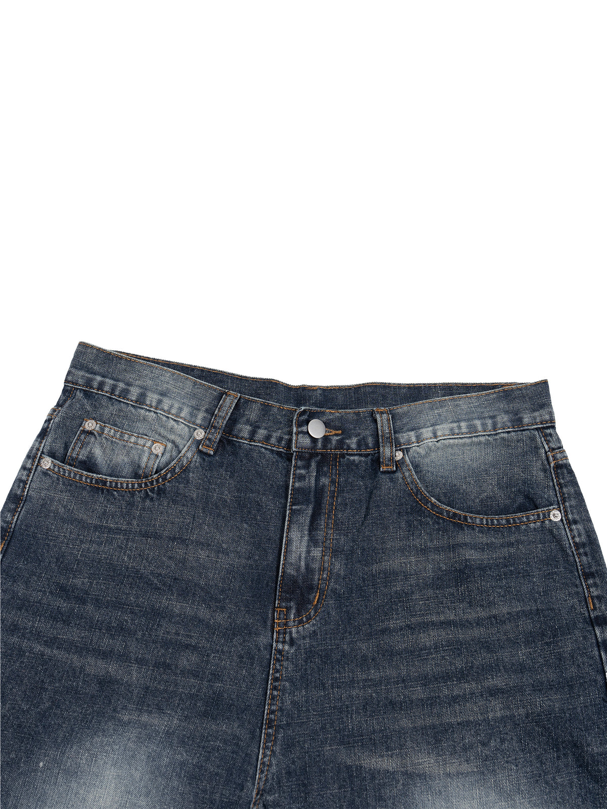 RISENRETRO | Men's Vintage Wash Denim Jeans