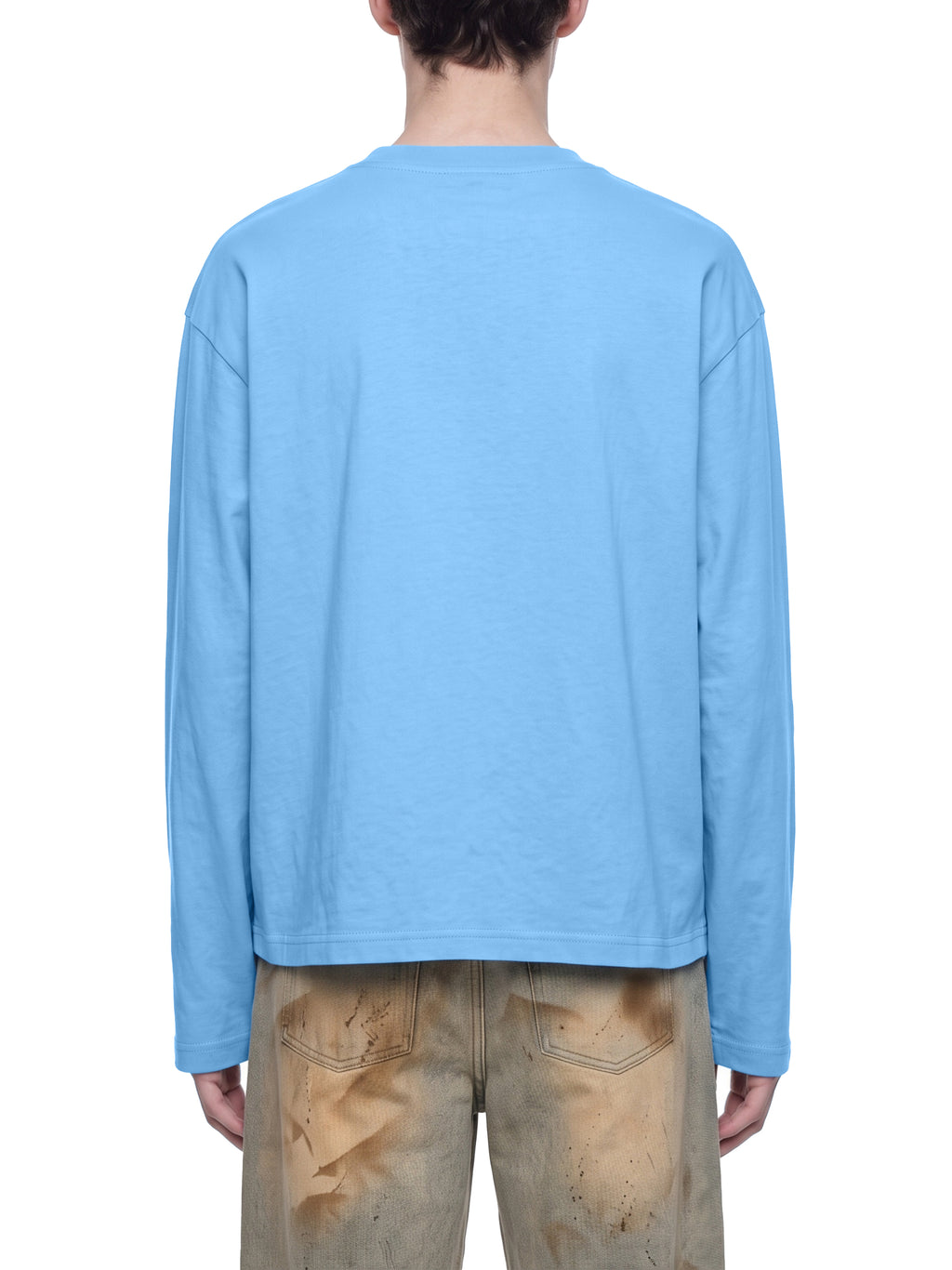 KHARKU LIFE | RISENRETRO | Unisex Vintage Wash Long Sleeve Boxy T-Shirt