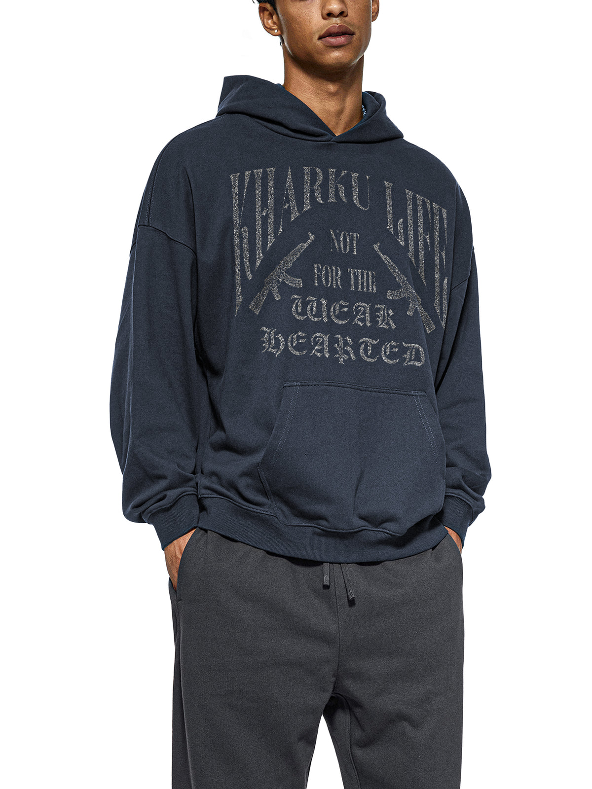Kharku Life Essential Heavyweight Hoodie | RisenRetro