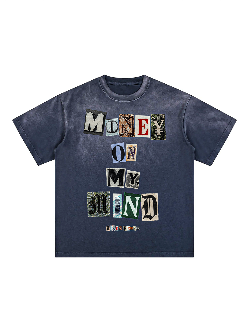 Money on My Mind X RisenRetro Sunfade Edge Gradient T-Shirt