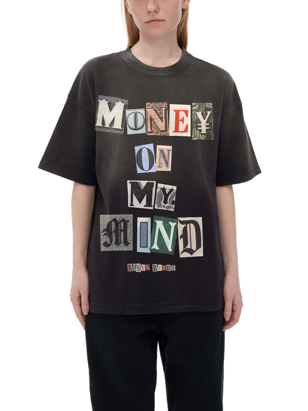 Money on My Mind X RisenRetro Sunfade Edge Gradient T-Shirt