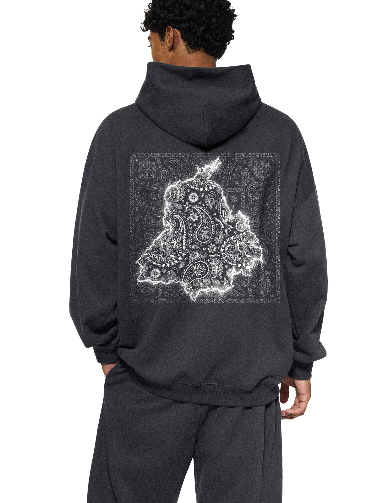 PANJAB BANDANA FLASH Essential Heavyweight Hoodie | RISENRETRO